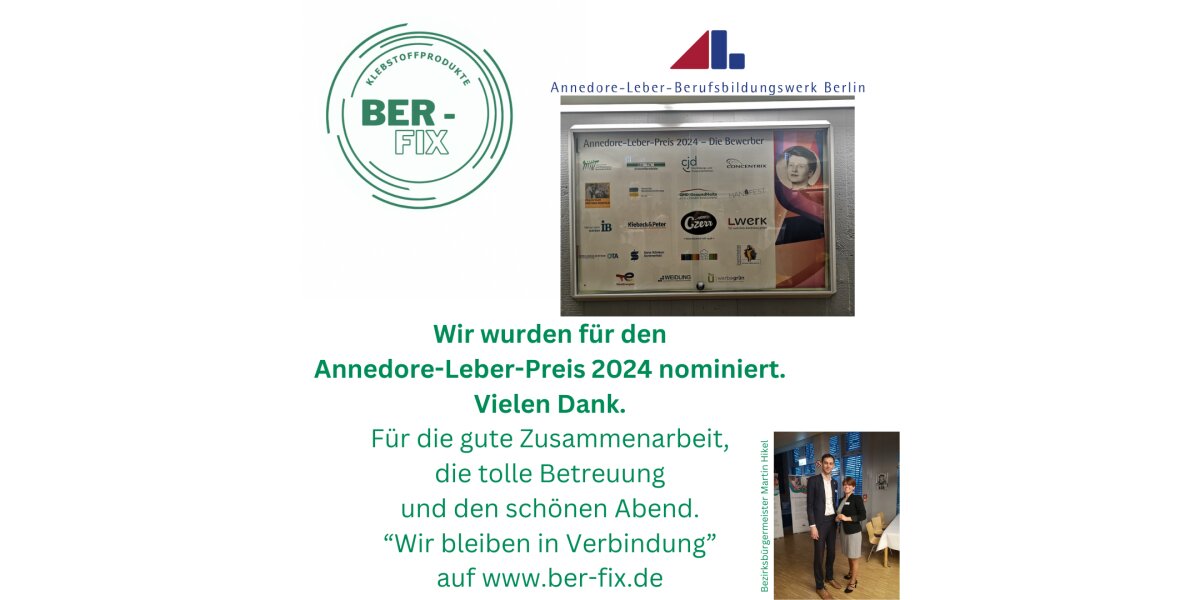 Annedore-Leber-Preis 2024 - Annedore-Leber-Preis 2024