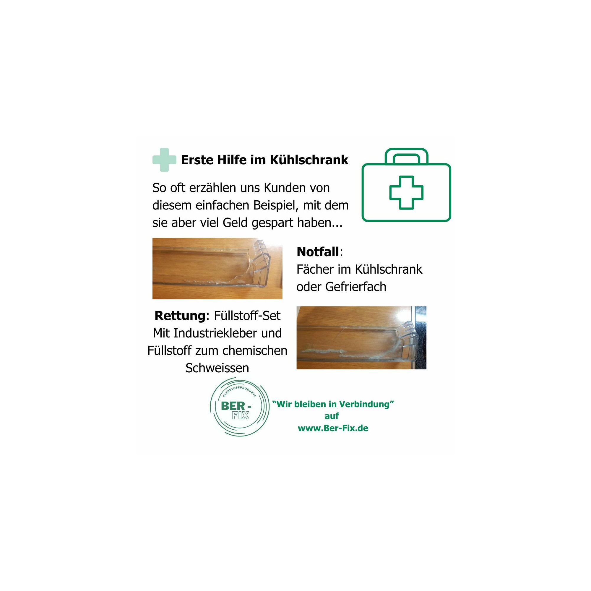 Erste Hilfe im Kühlschrank - Erste Hilfe im Kühlschrank