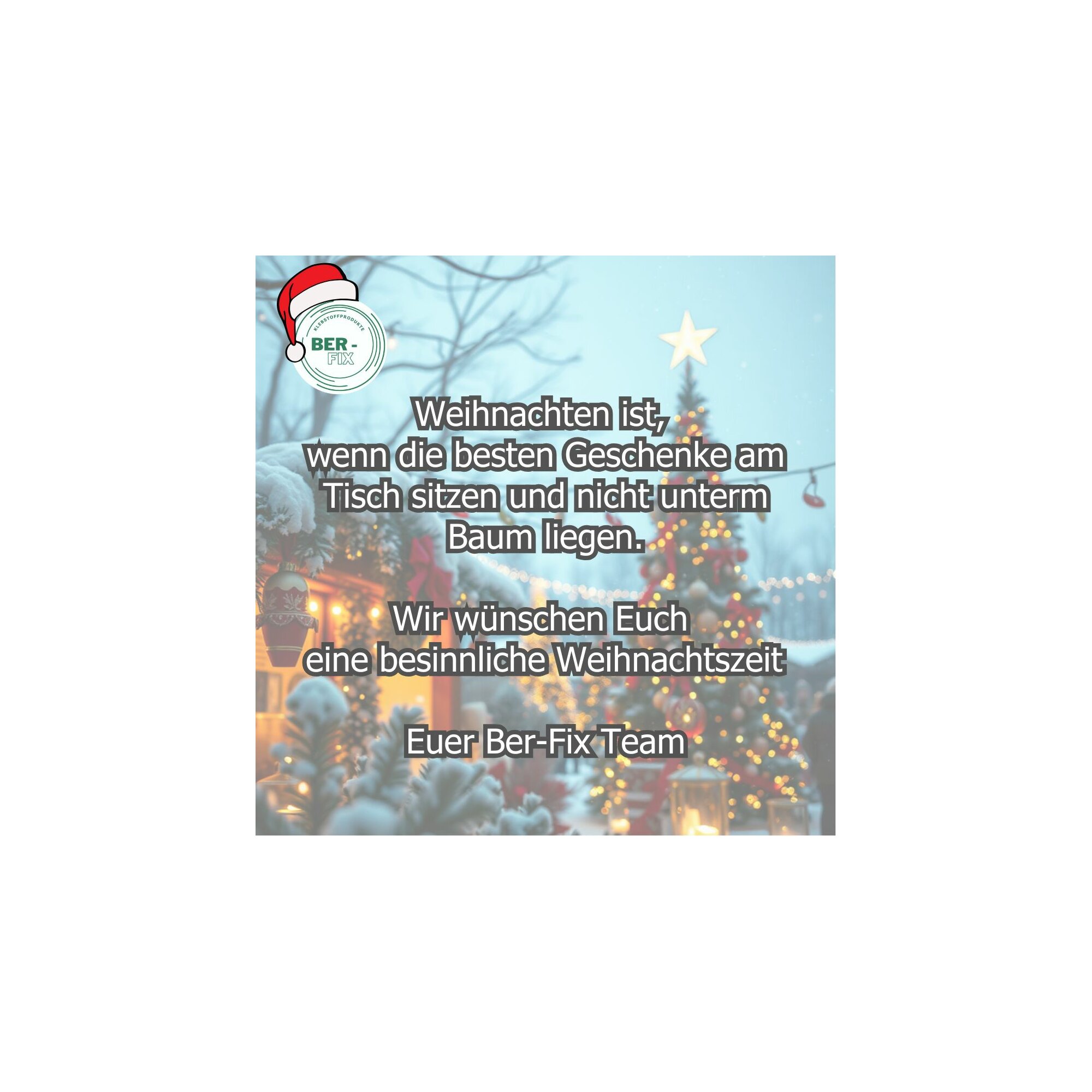 Frohe Weihnachten - Frohe Weihnachten
