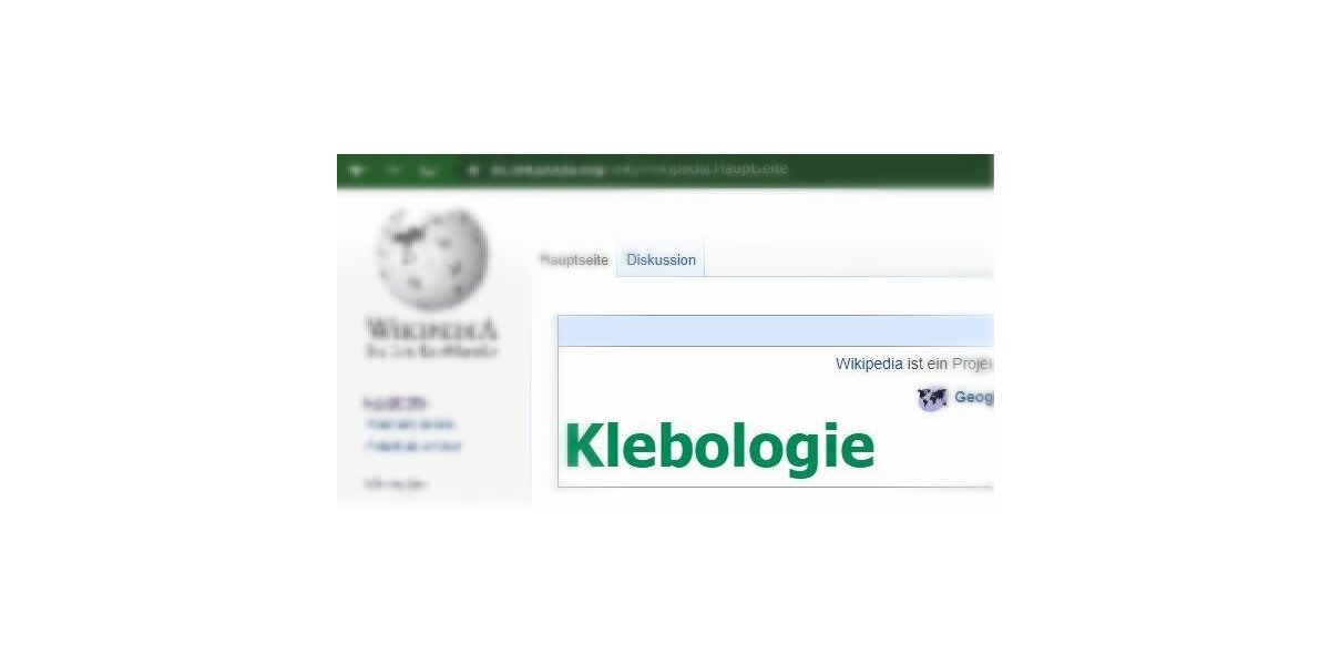 Klebologie - Klebologie