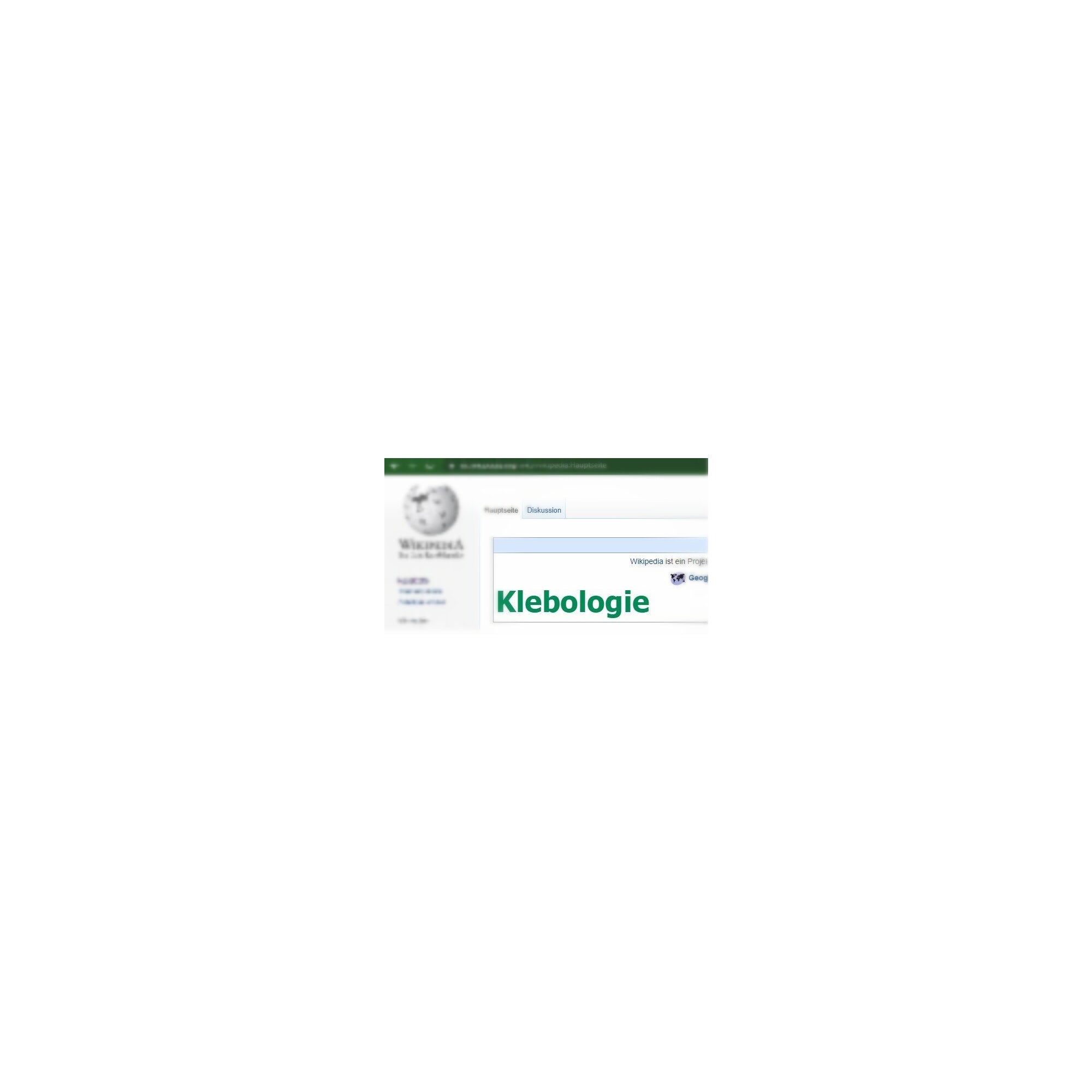 Klebologie - Klebologie