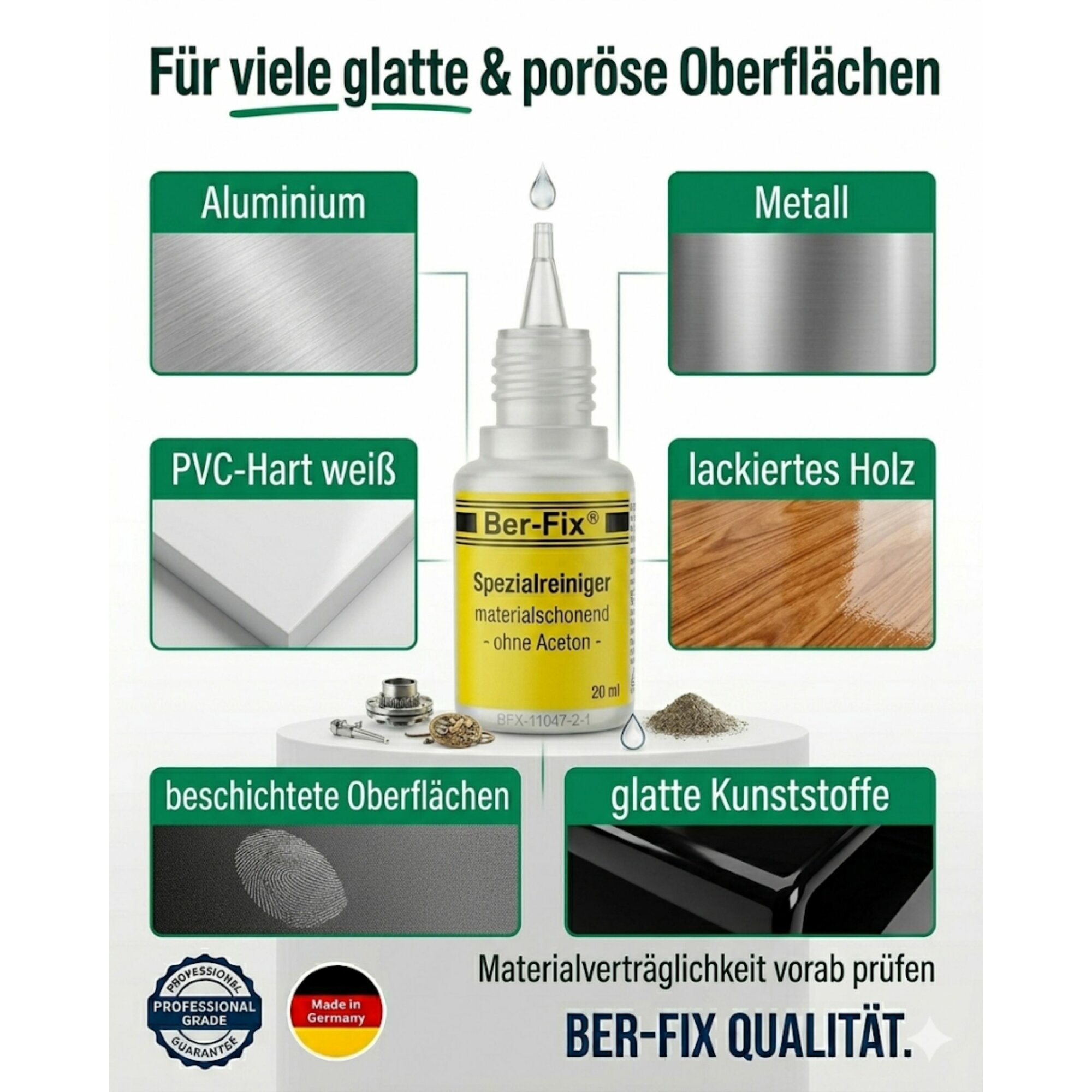 Ber-Fix® Spezialreiniger 20ml acetonfrei