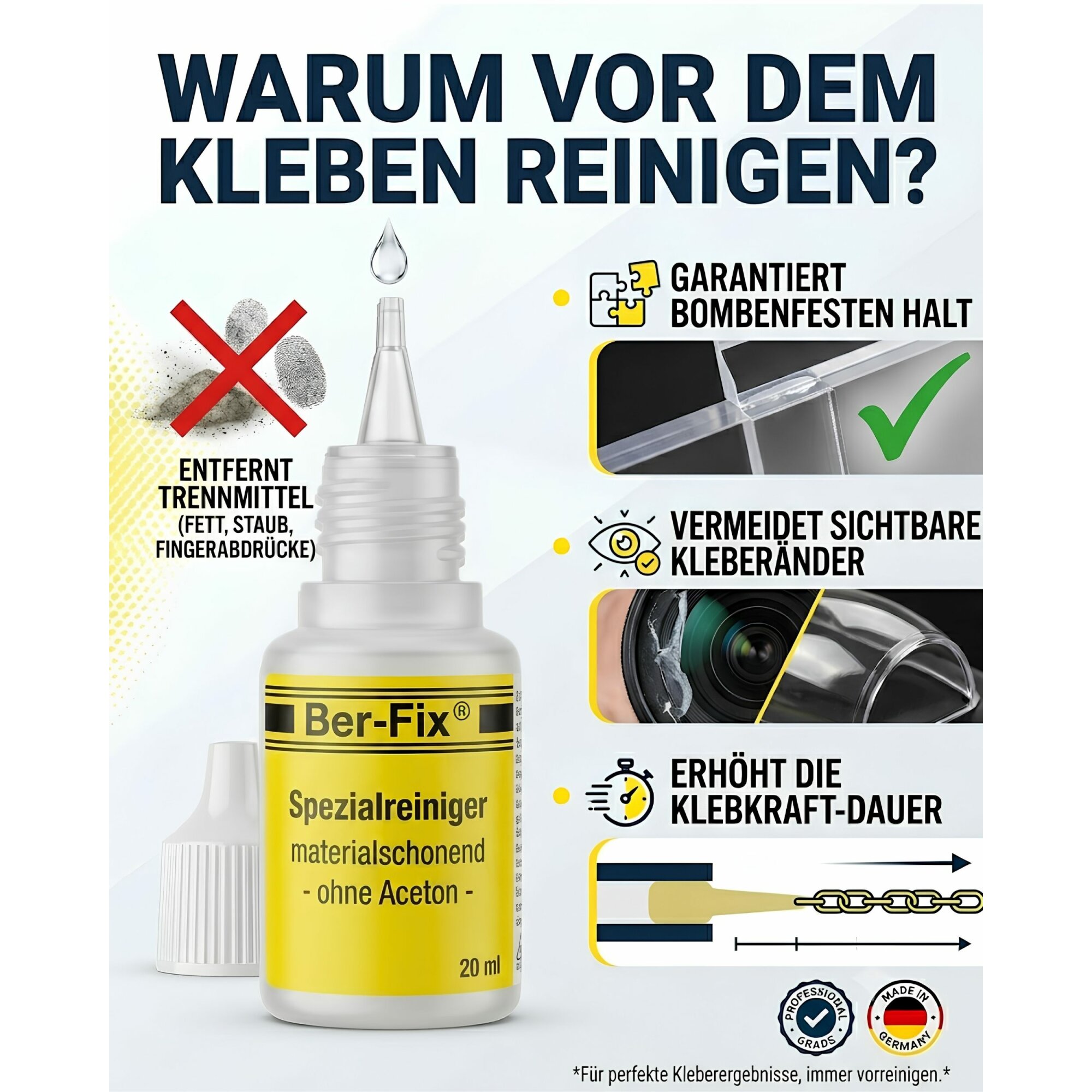 Ber-Fix® Spezialreiniger 20ml acetonfrei