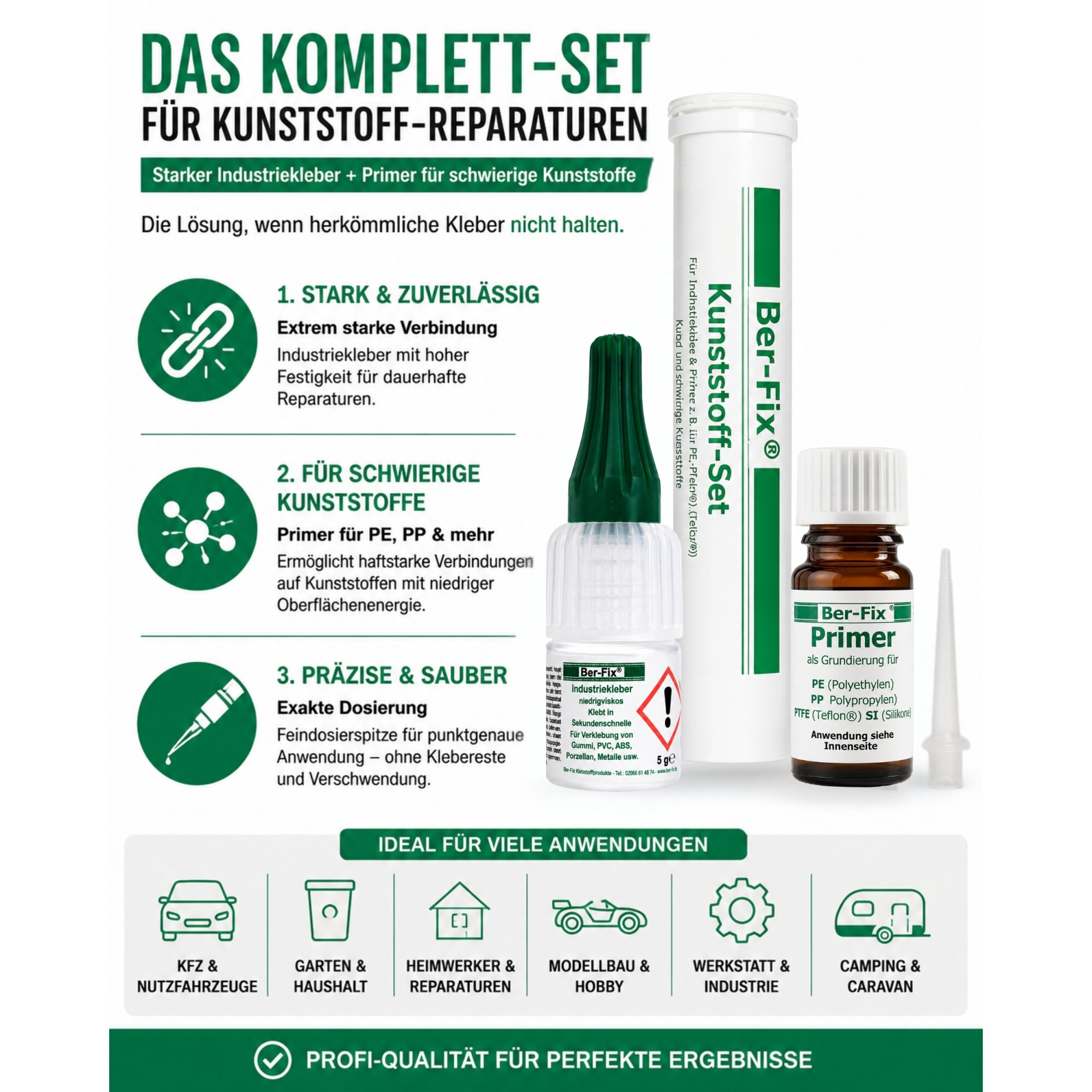 Ber-Fix® Kunststoff-Set TO GO