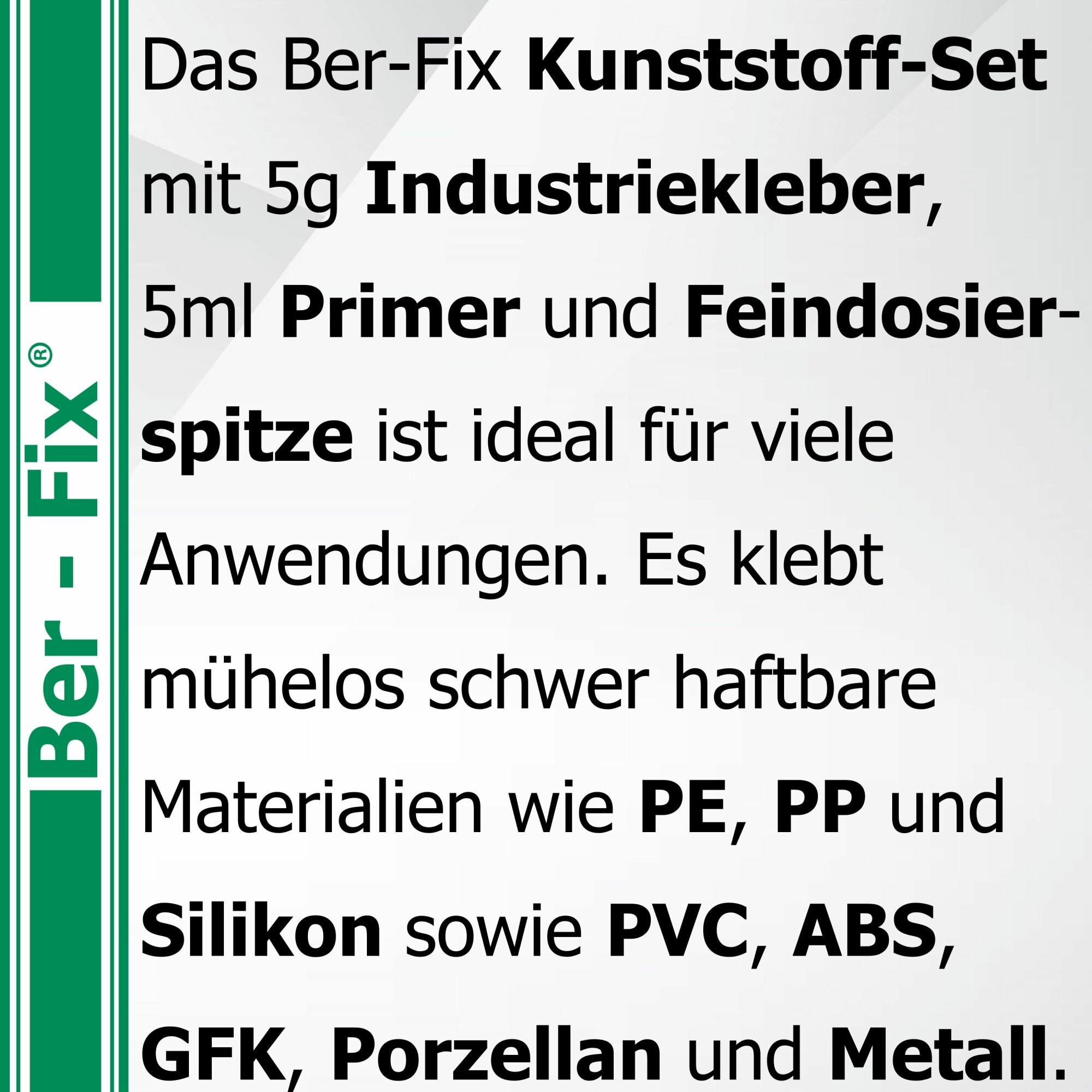 Ber-Fix® Kunststoff-Set TO GO