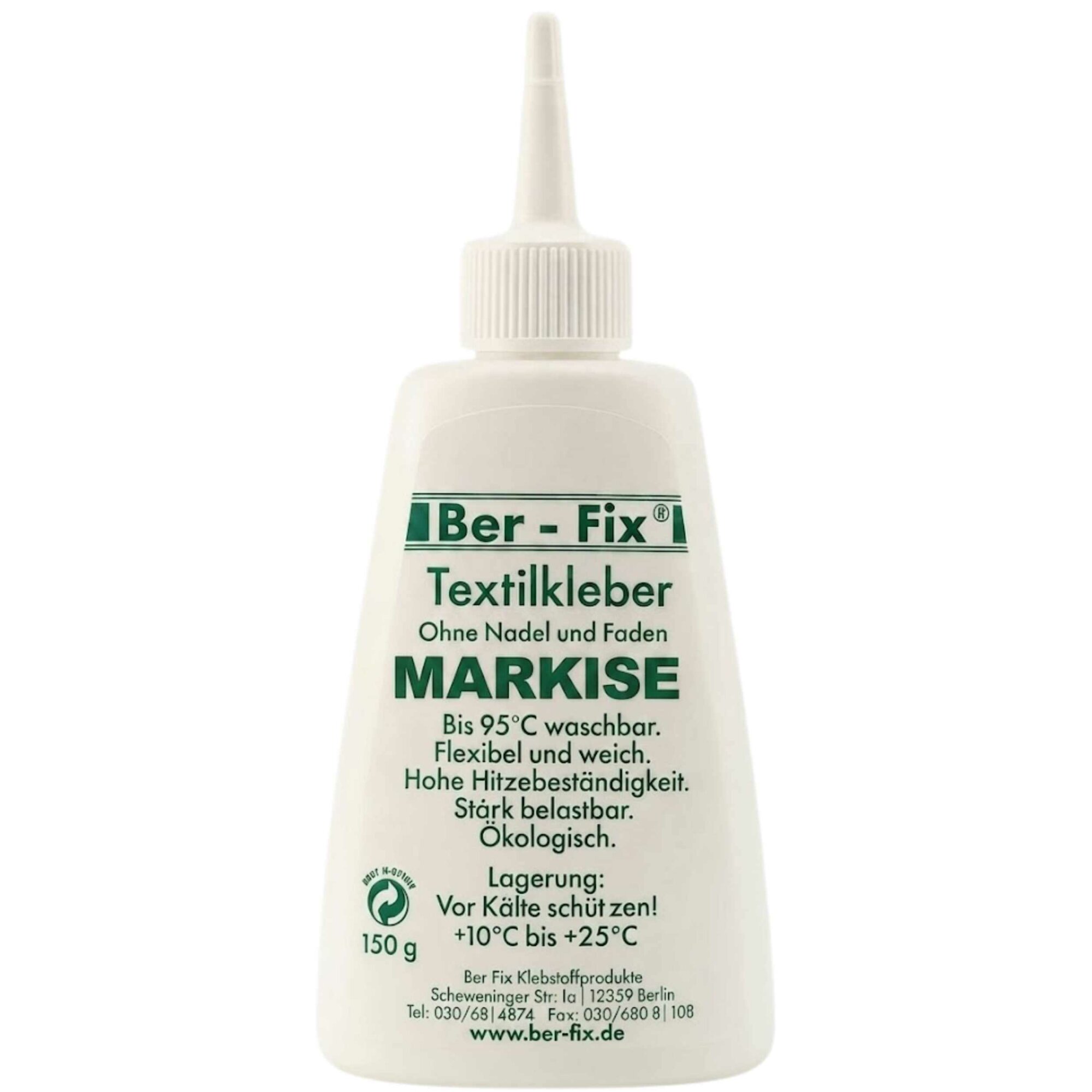 Ber-Fix® Textilkleber für Markisen 150 g – mehrere Nähte und Risse