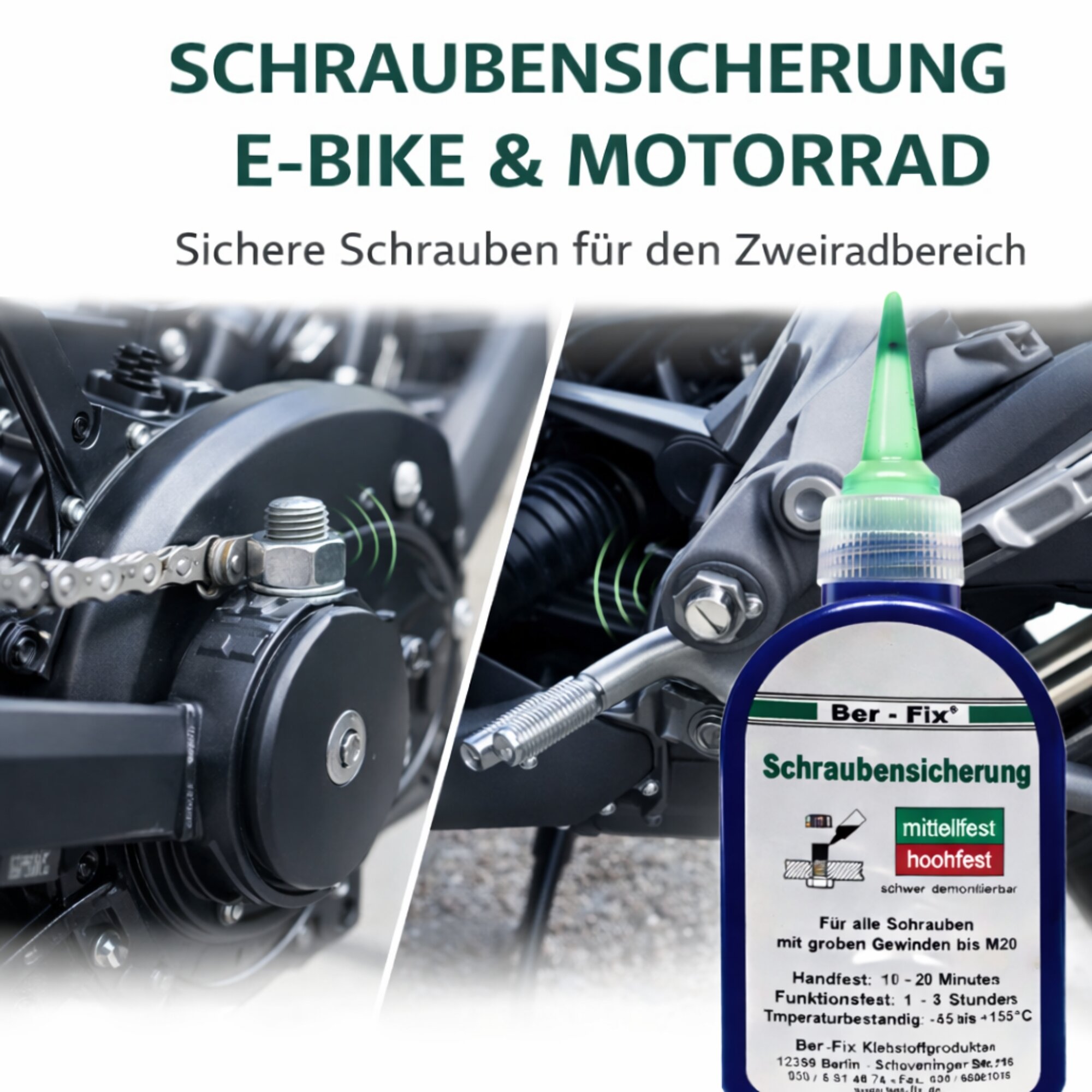 Ber-Fix® Schraubensicherung hochfest 10g
