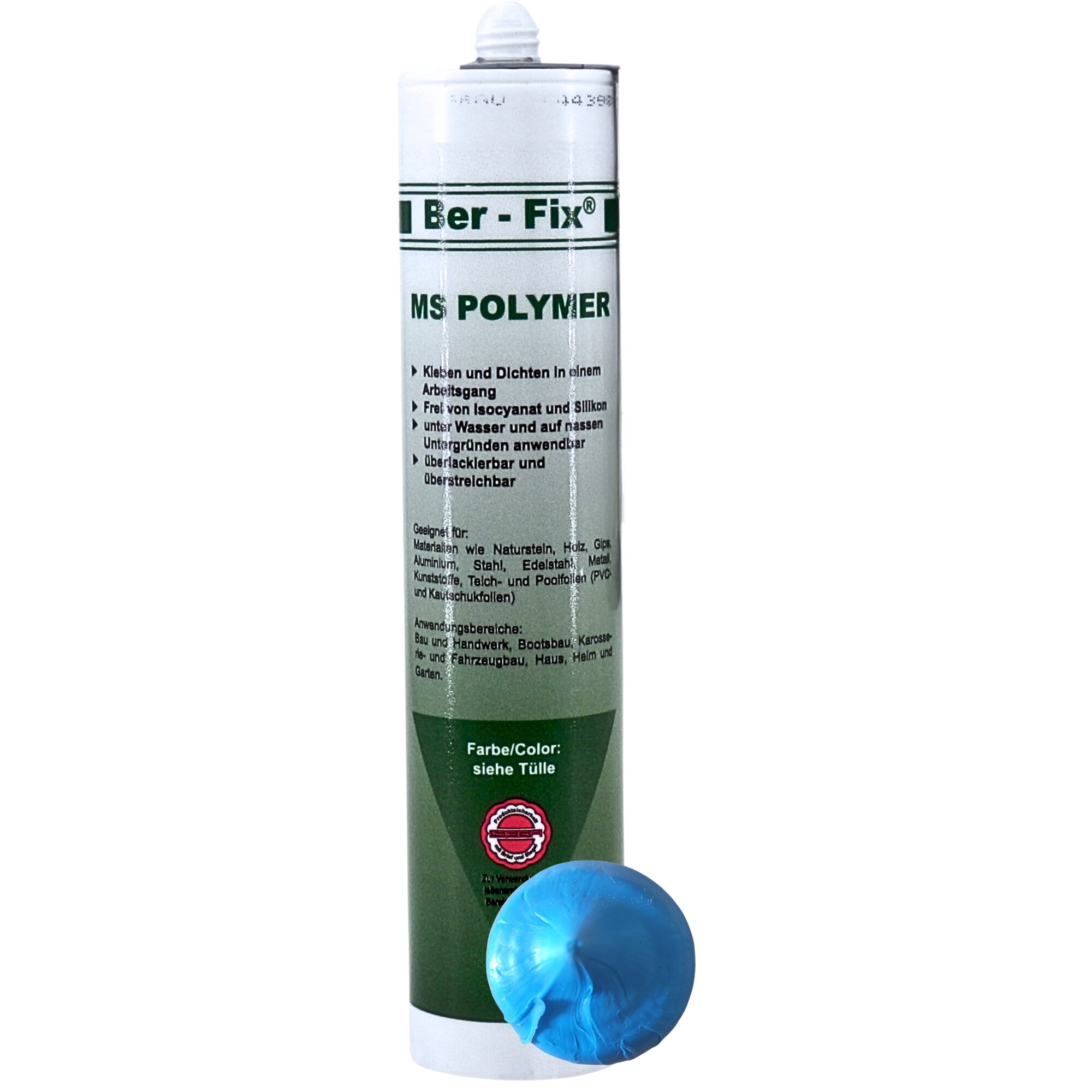 Ber-Fix® MS-Polymer blau - Poolkleber