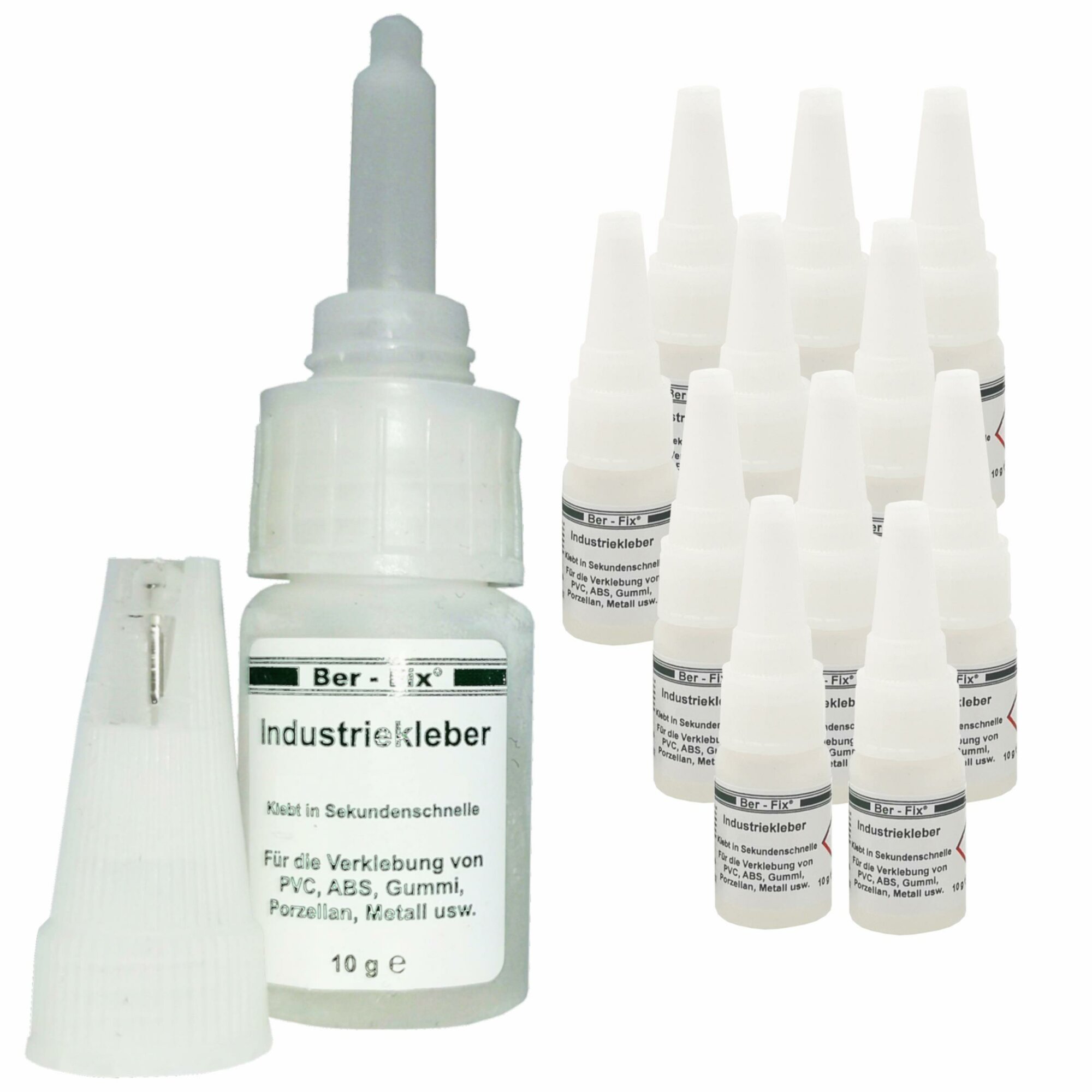 Ber-Fix® Industriekleber (niedrigviskos) 12x 10g