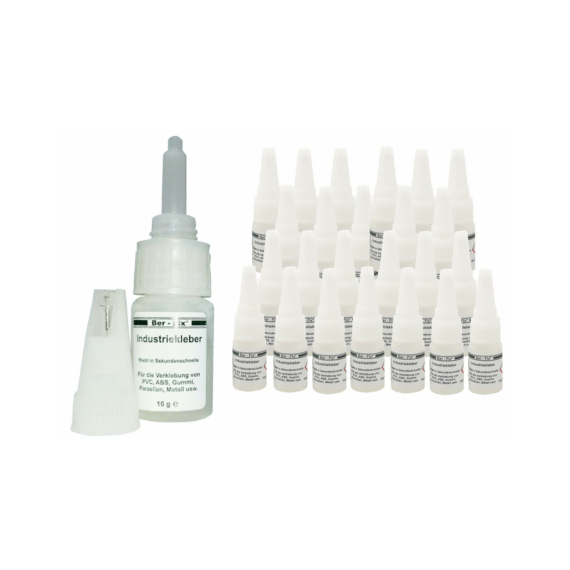 Ber-Fix® Industriekleber (niedrigviskos) 24x 10g