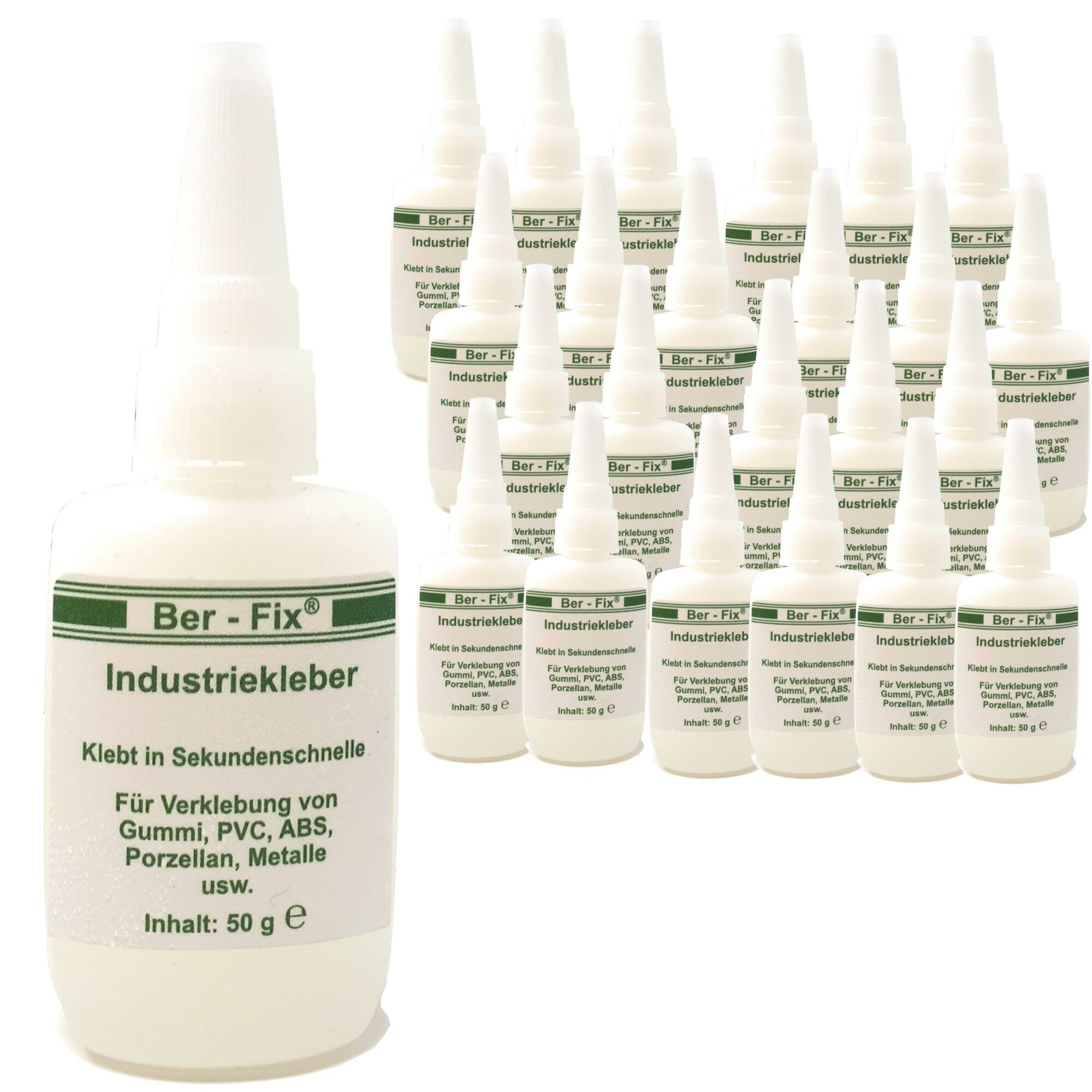 Ber-Fix® Industriekleber (niedrigviskos) 24x 50g