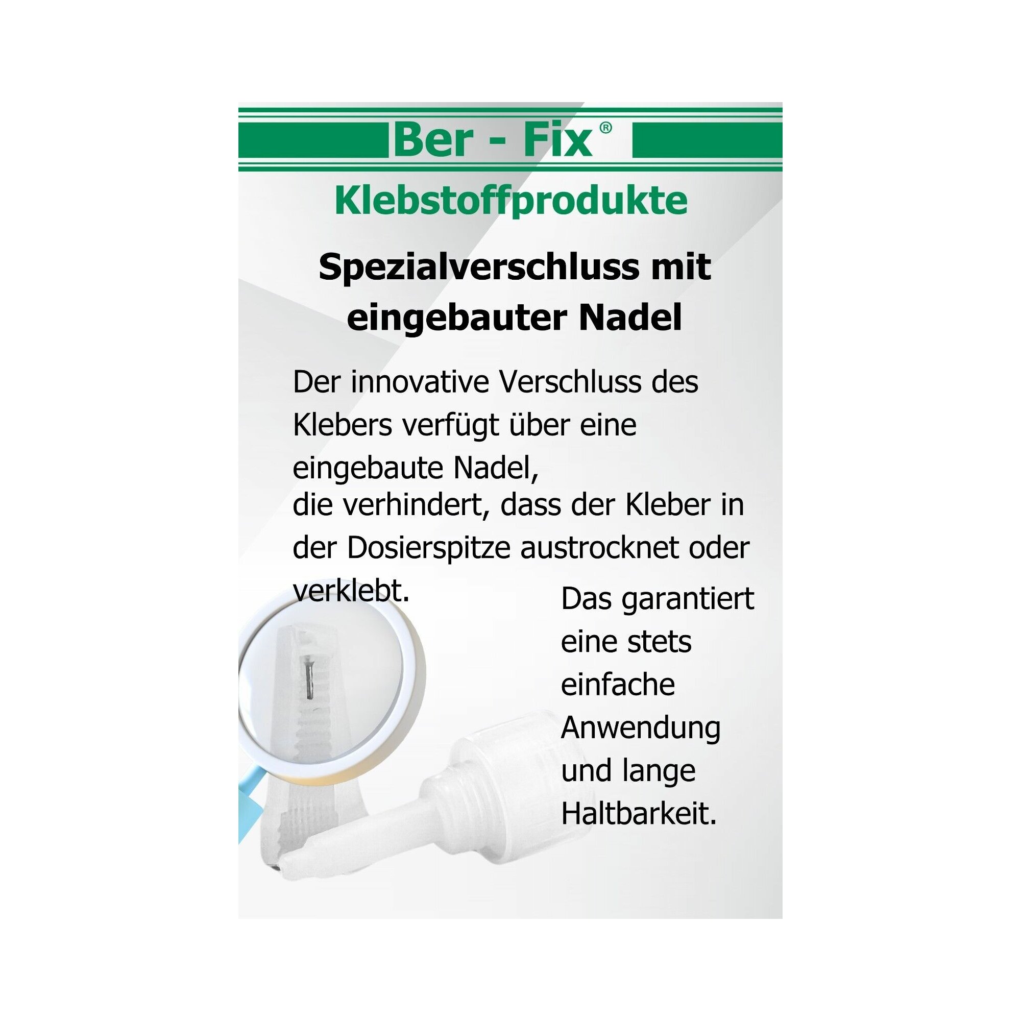 Ber-Fix® Industriekleber (mittelviskos) 24x 50g