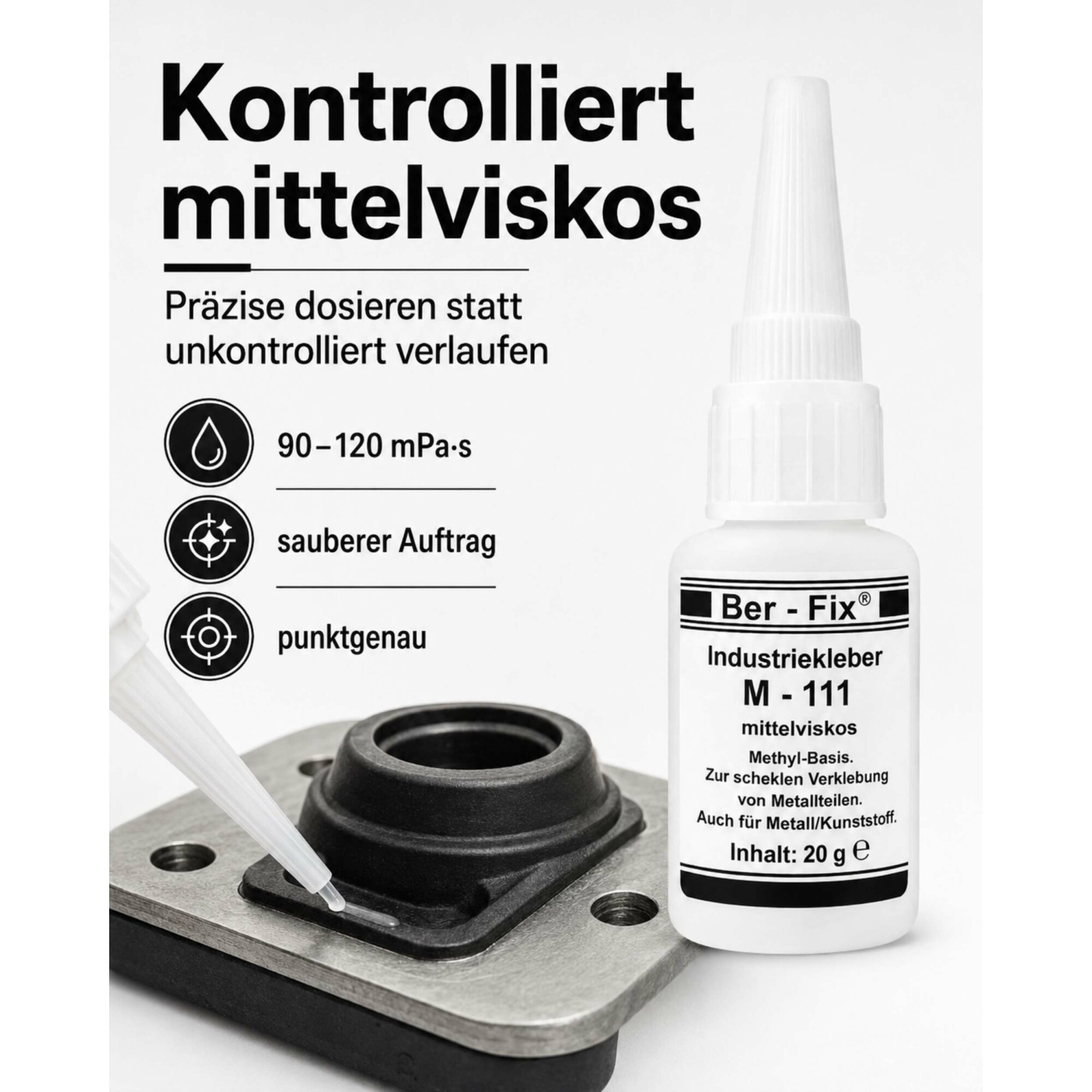 Ber-Fix® Industriekleber M111 (10g-500g)