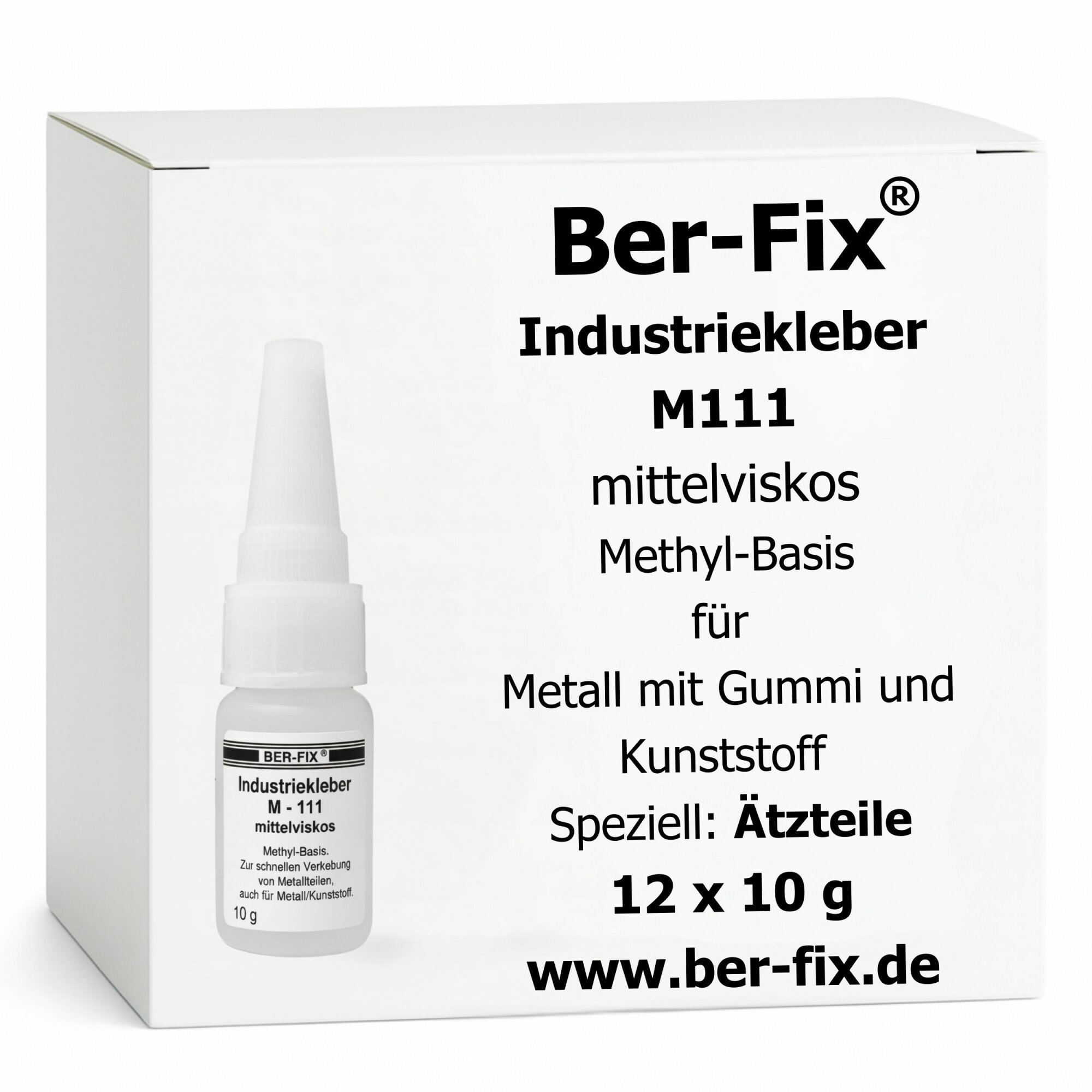 Ber-Fix© Industriekleber M111 12x 10g