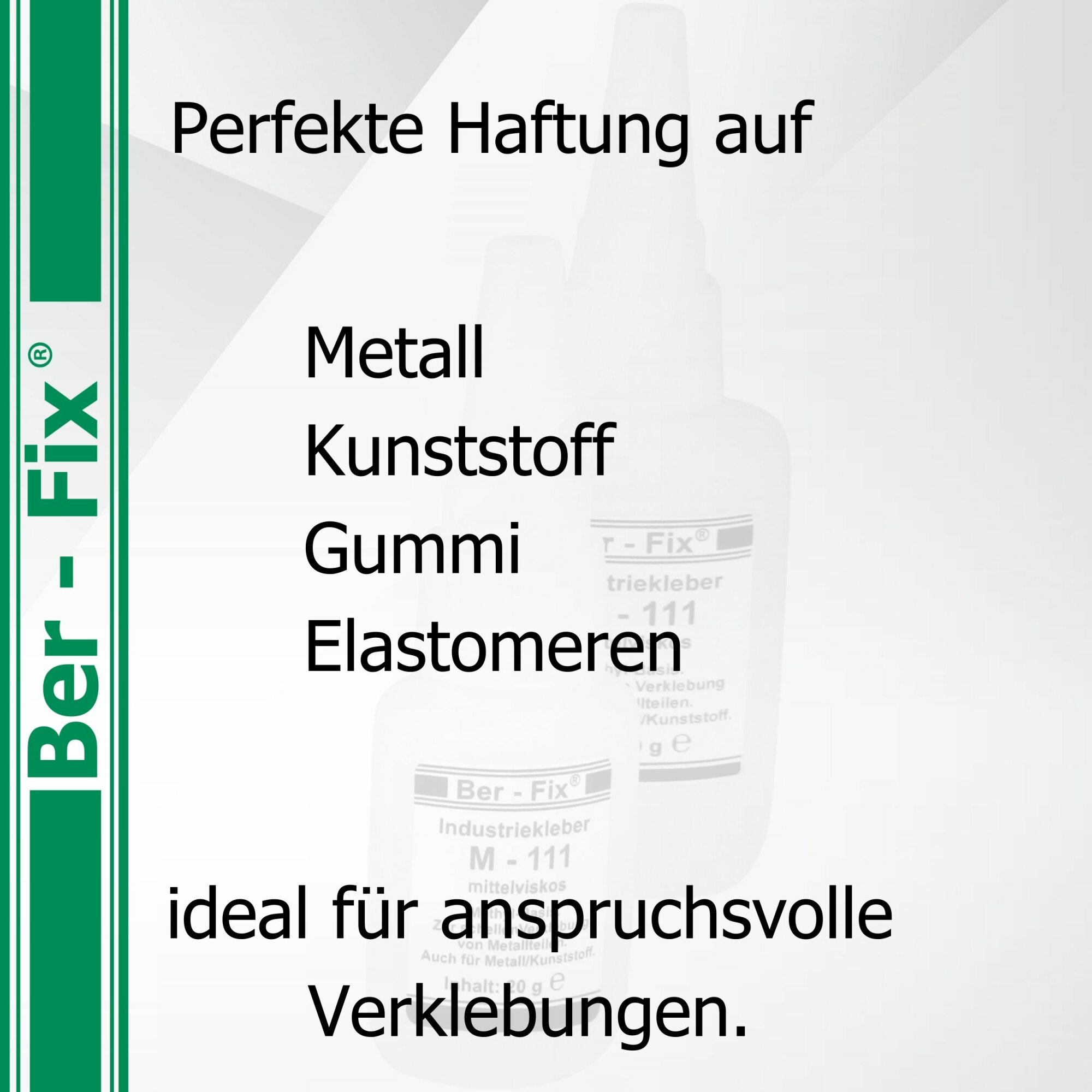 Ber-Fix© Industriekleber M111 6x 20g