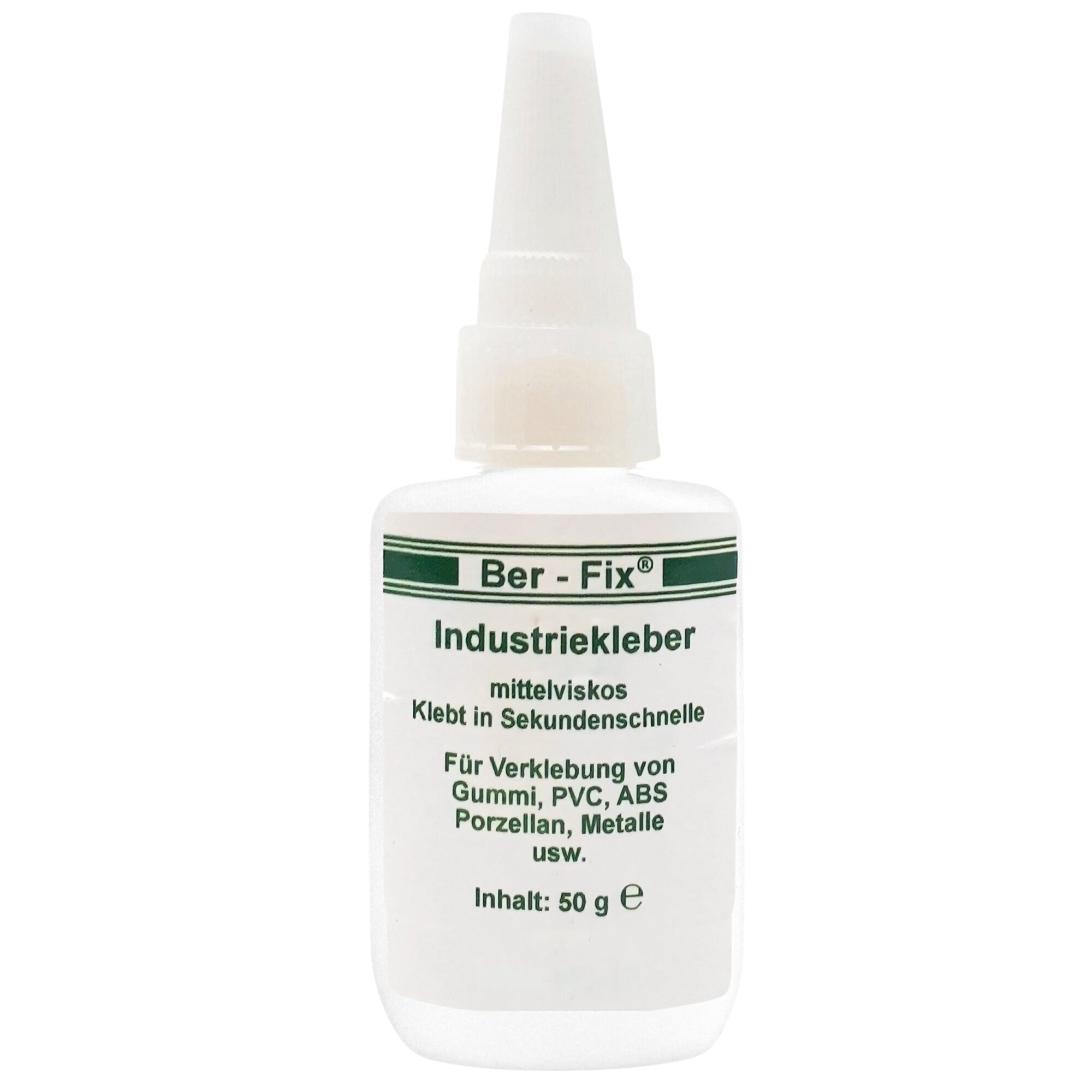 Ber-Fix© Industriekleber (mittelviskos) 50g