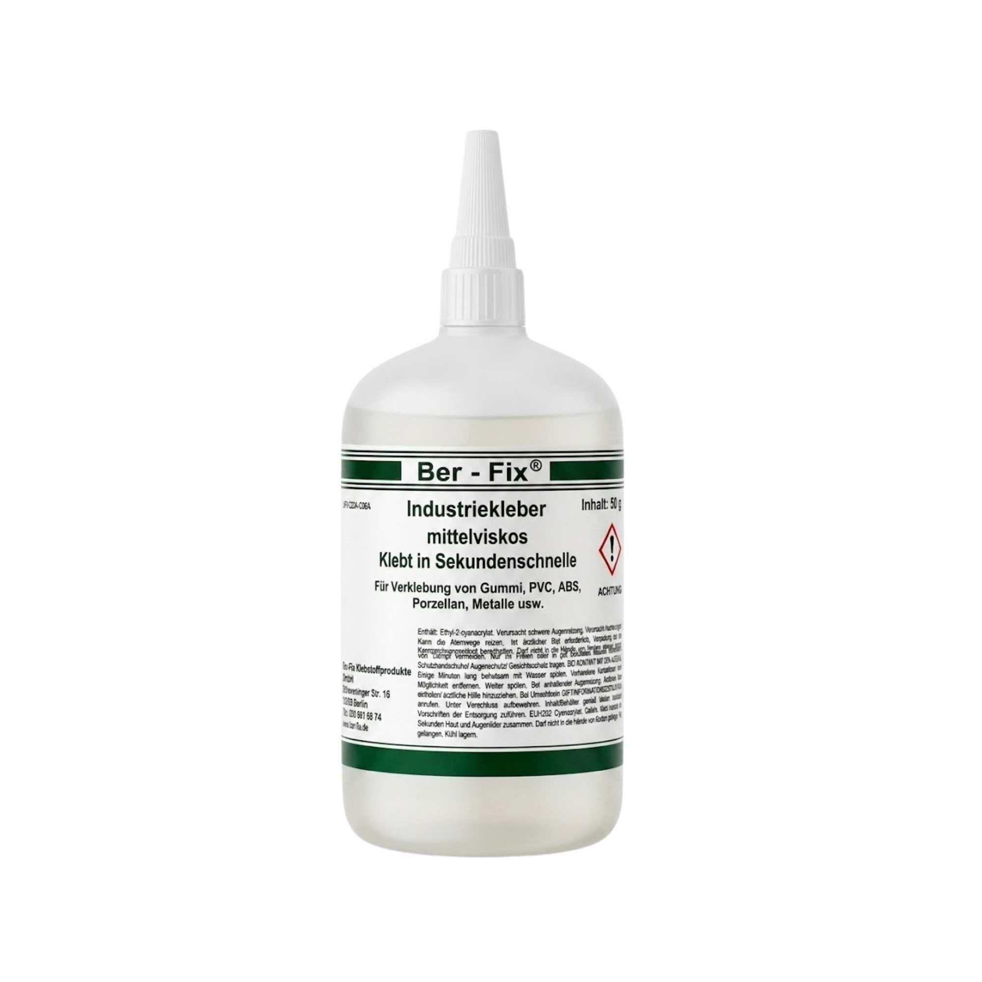 Ber-Fix® Industriekleber mittelviskos – 500G-1