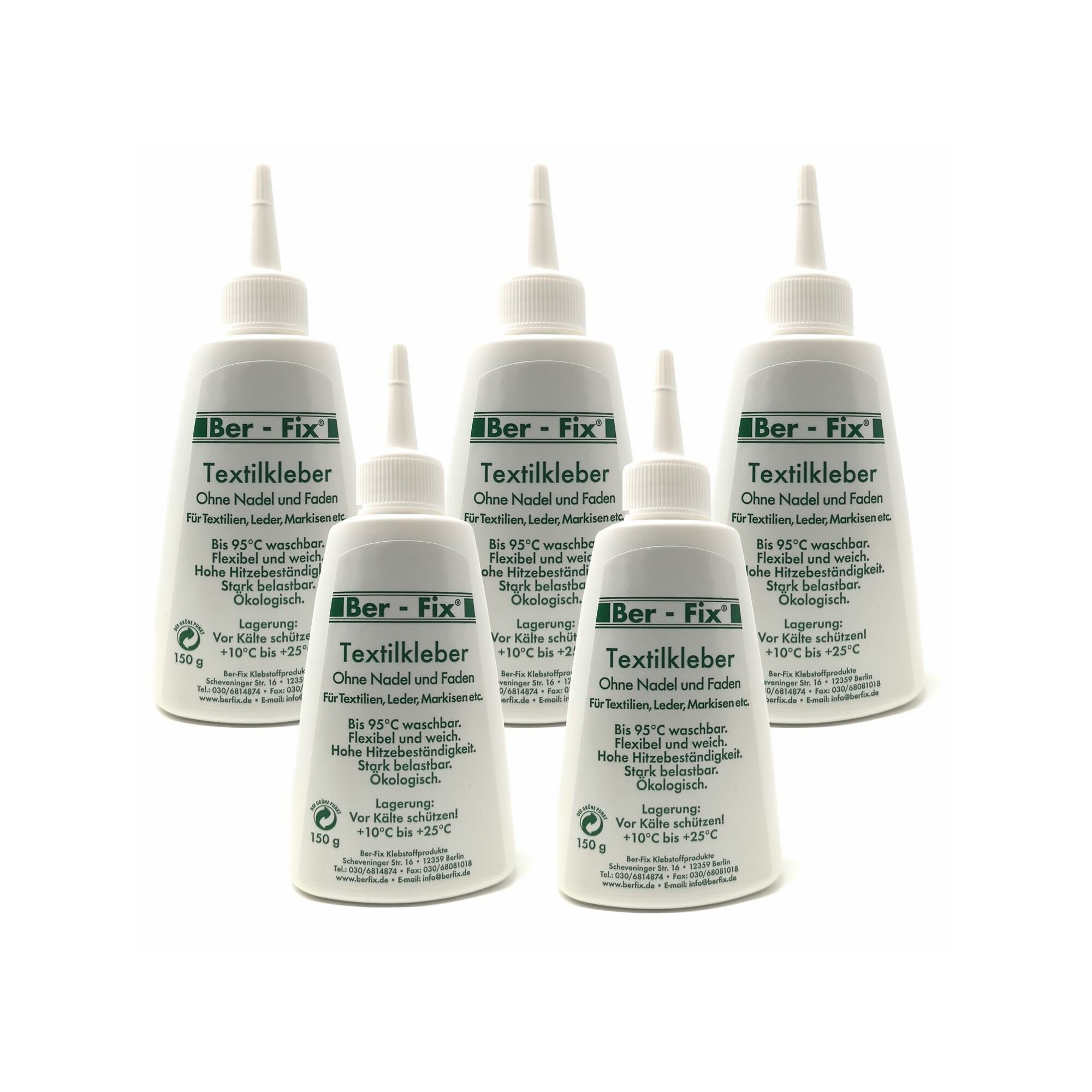 Ber-Fix® Textilkleber 150g 5x