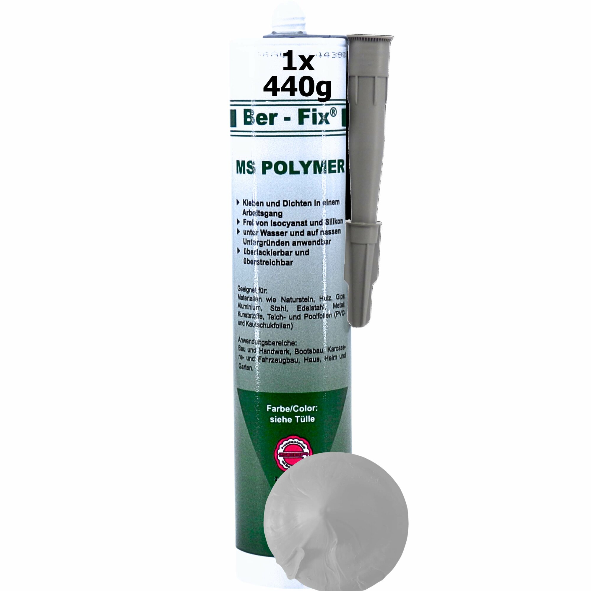 Ber-Fix© MS-Polymer grau 20x