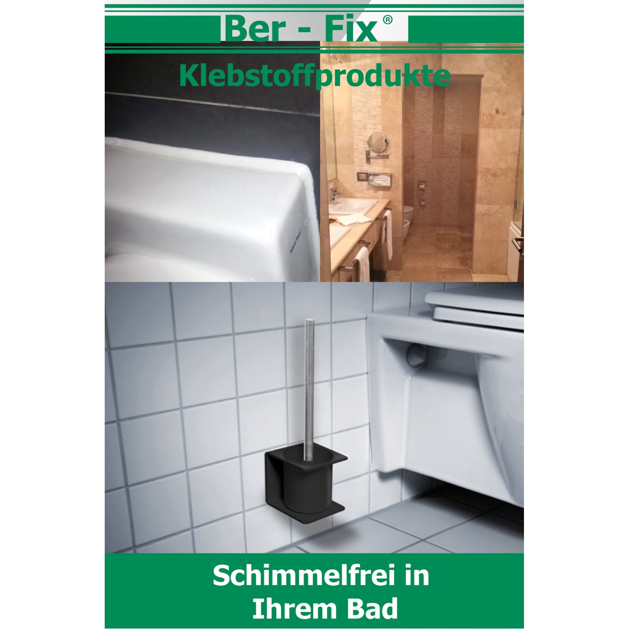 Ber-Fix® MS Polymer Schwarz – EPDM Kleber, Dachabdichtung & Karosserie Hybrid-Dichtstoff (5er Vorteilspack)