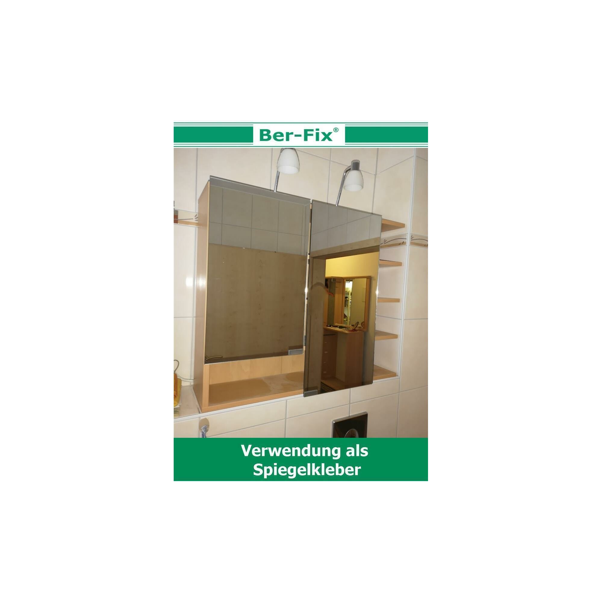 Ber-Fix® BF3000 High-Tack Montagekleber weiß – Soforthalt über Kopf