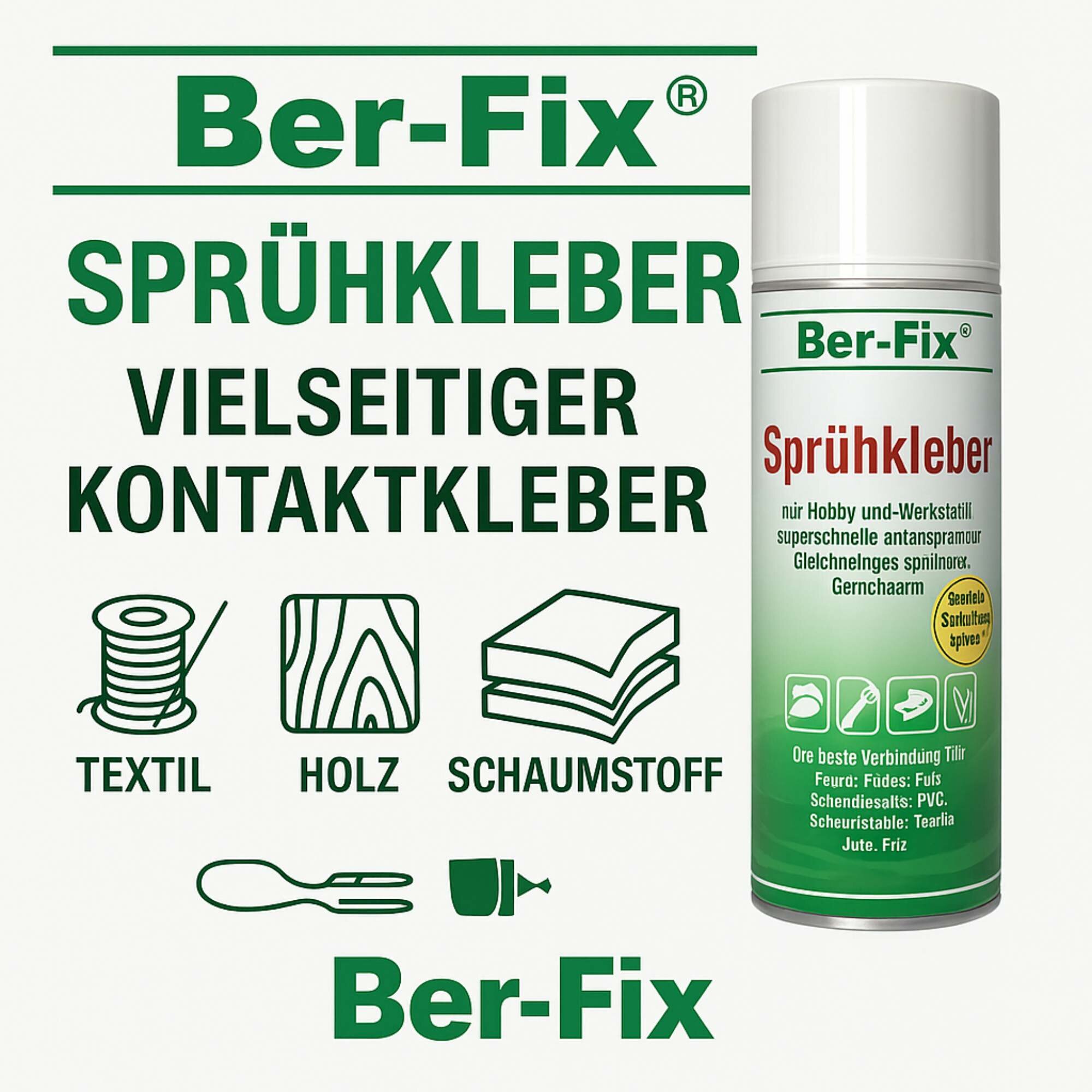 Ber-Fix® Sprühkleber 500ml