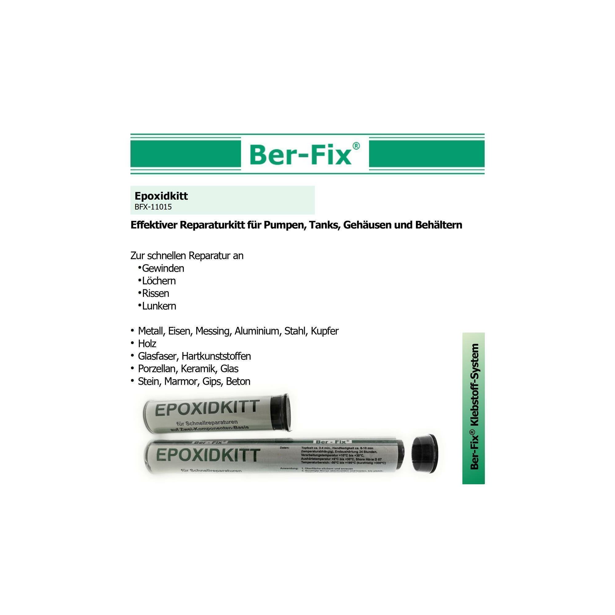 Ber-Fix® Epoxidkitt 115g 6x