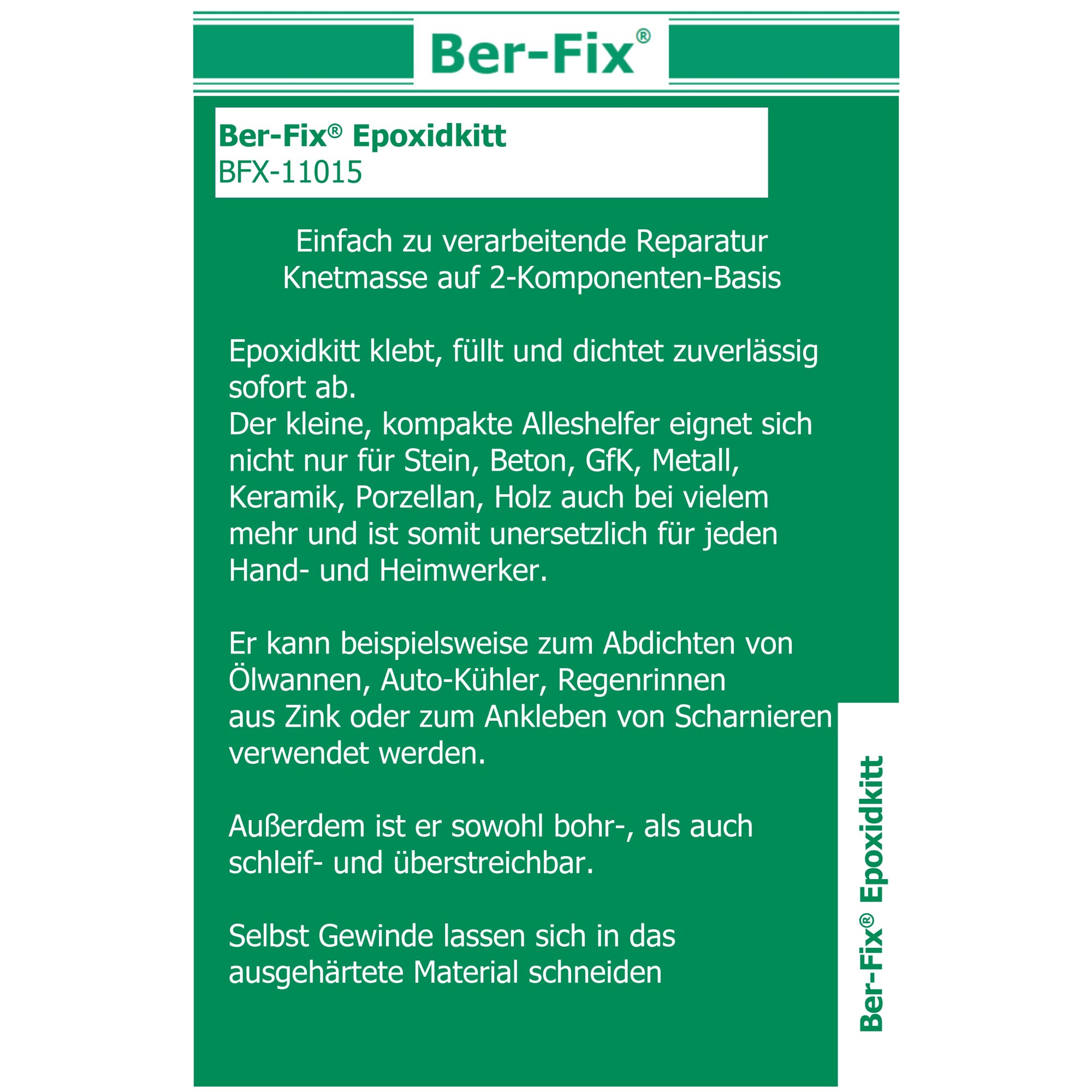 Ber-Fix® Epoxidkitt 56g 2x