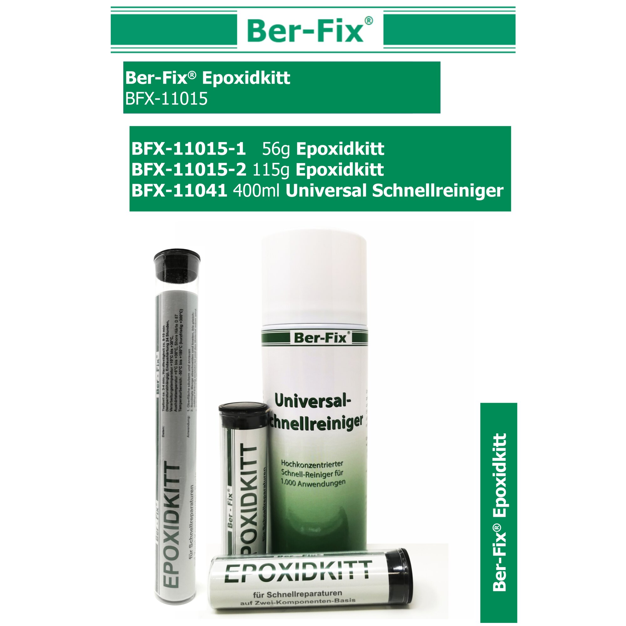 Ber-Fix® Epoxidkitt 56g 2x