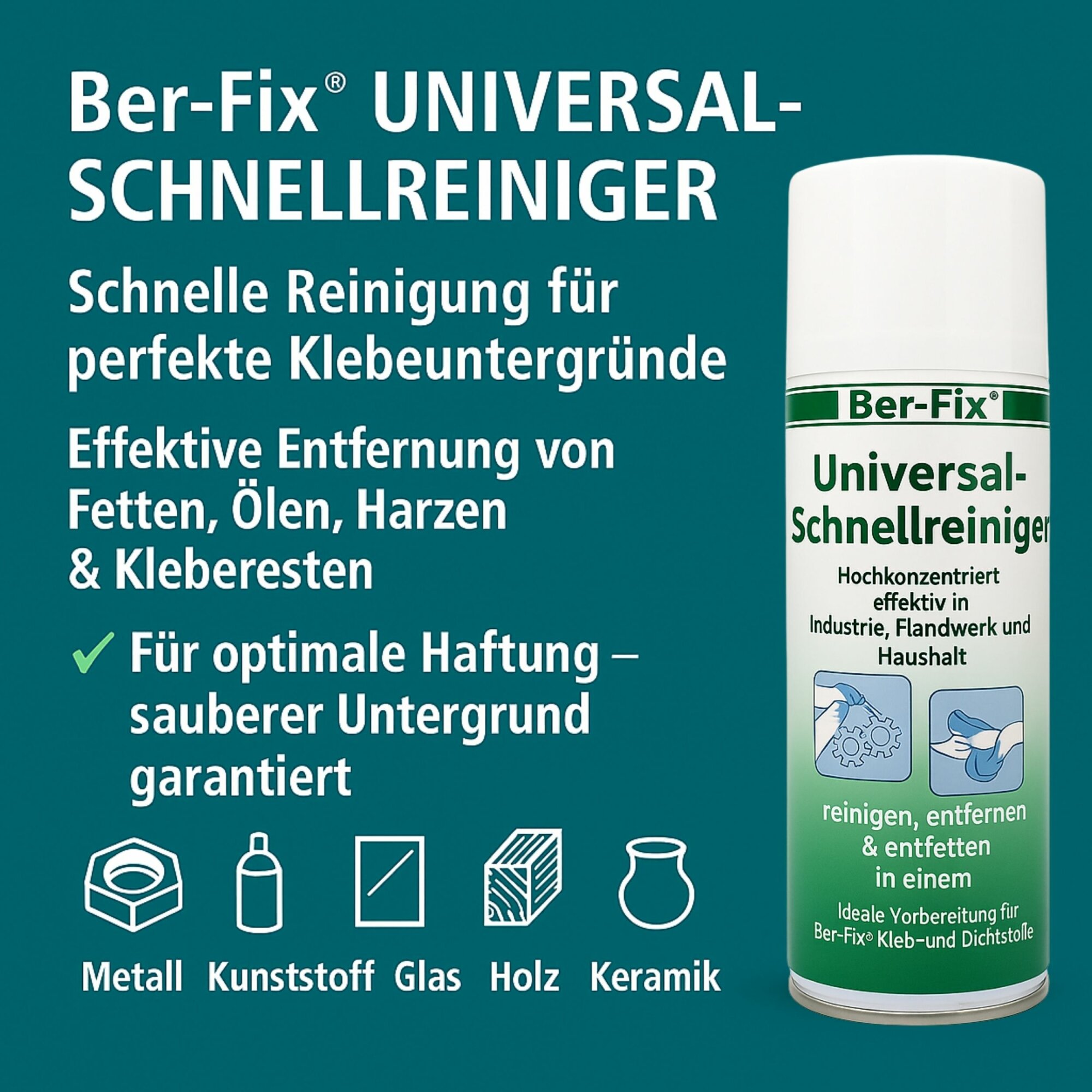 Ber-Fix® Universal Schnellreiniger – Effektive...