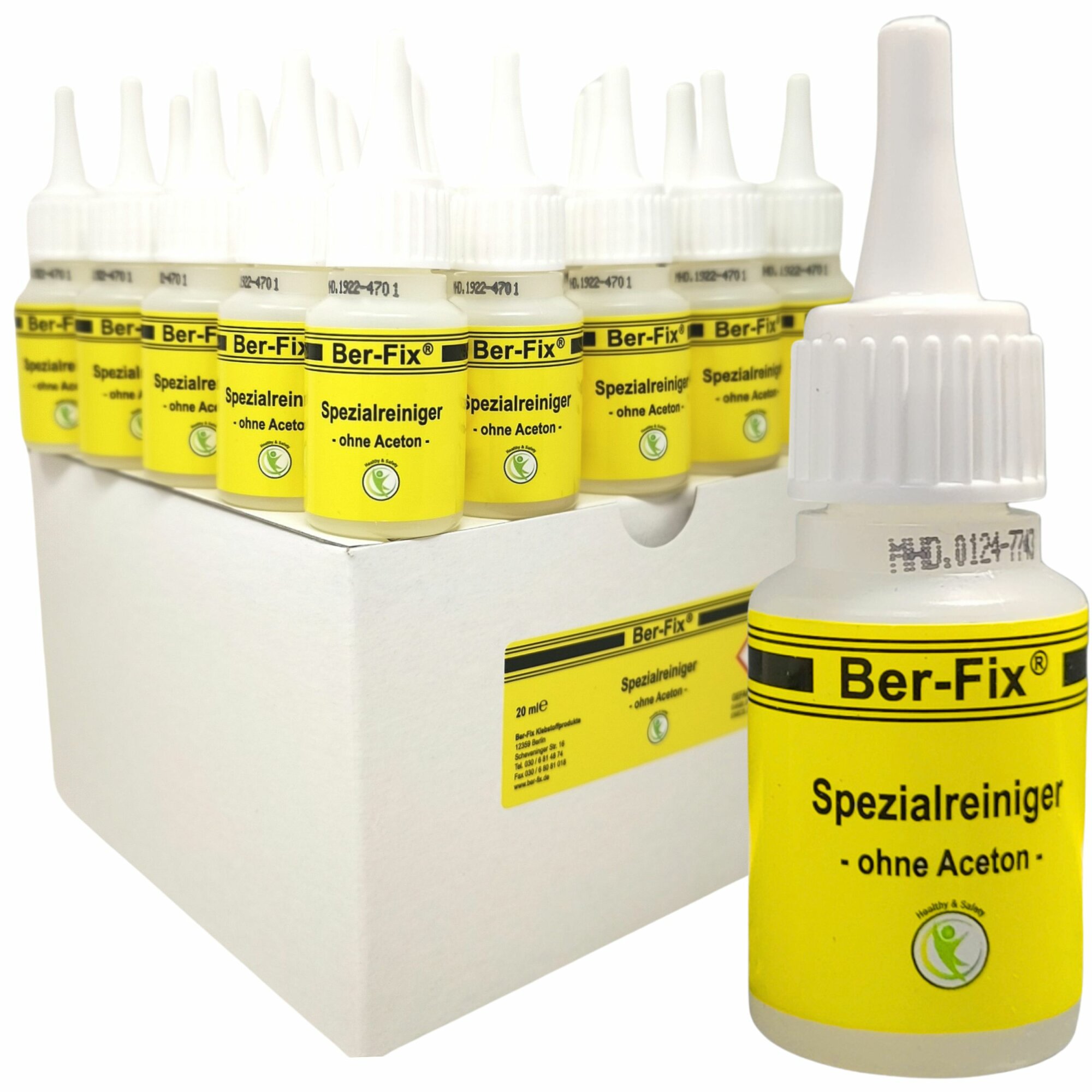 Ber-Fix® Spezialreiniger 10x 20ml acetonfrei
