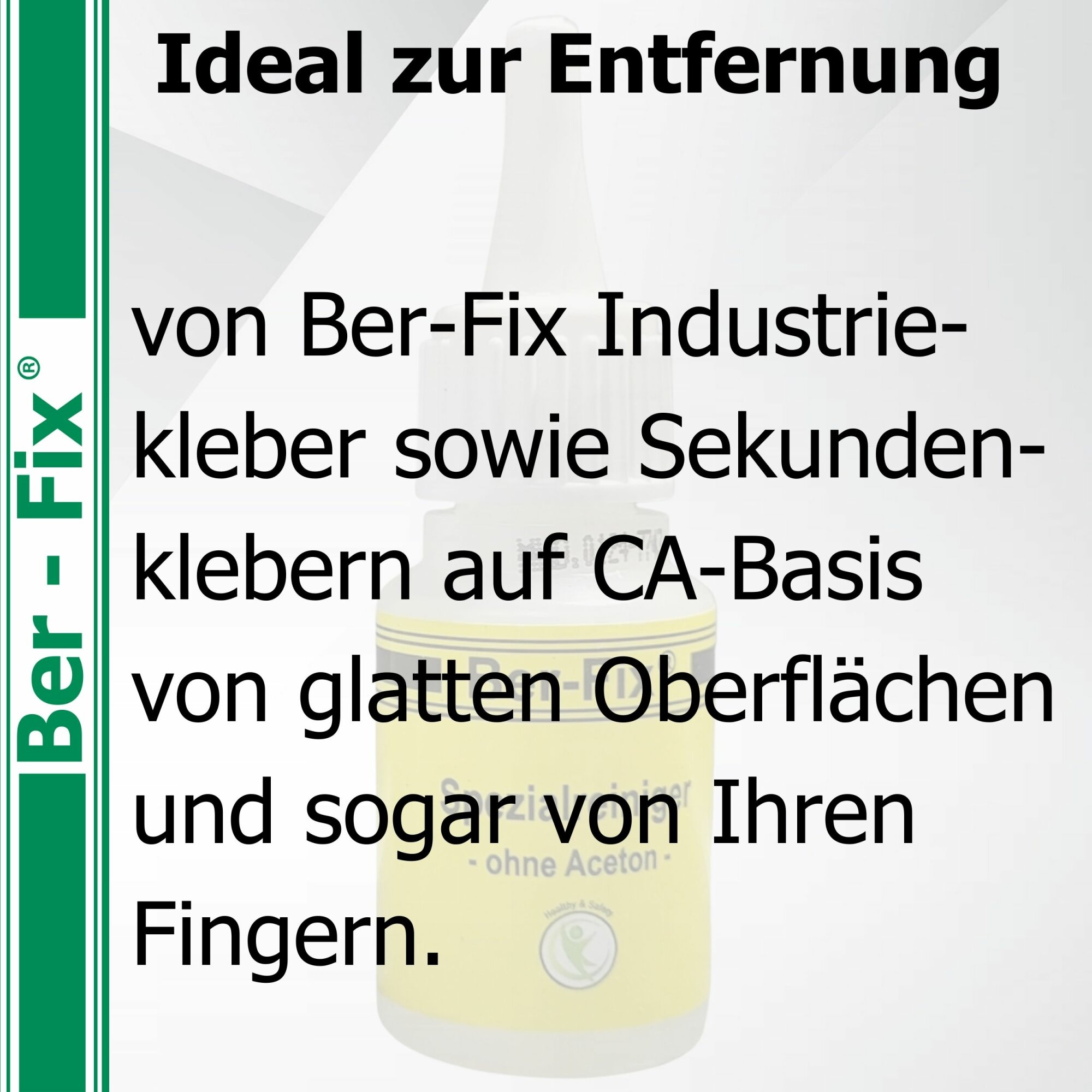 Ber-Fix® Spezialreiniger 10x 20ml acetonfrei