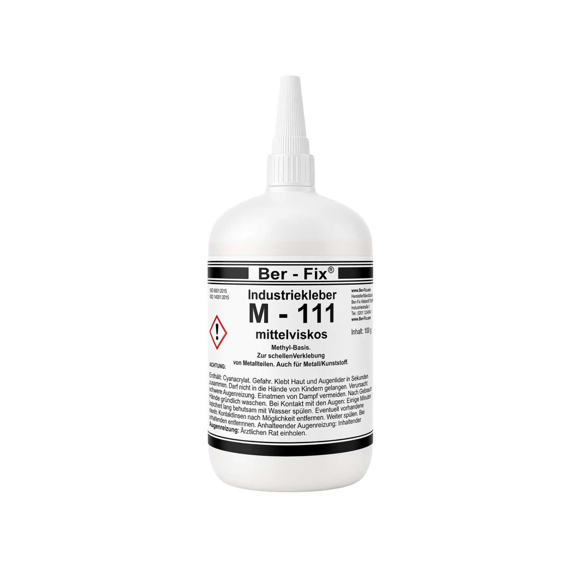 Ber-Fix® Industriekleber M111 500g 6x – Konsistenz vergleichbar mit Öl