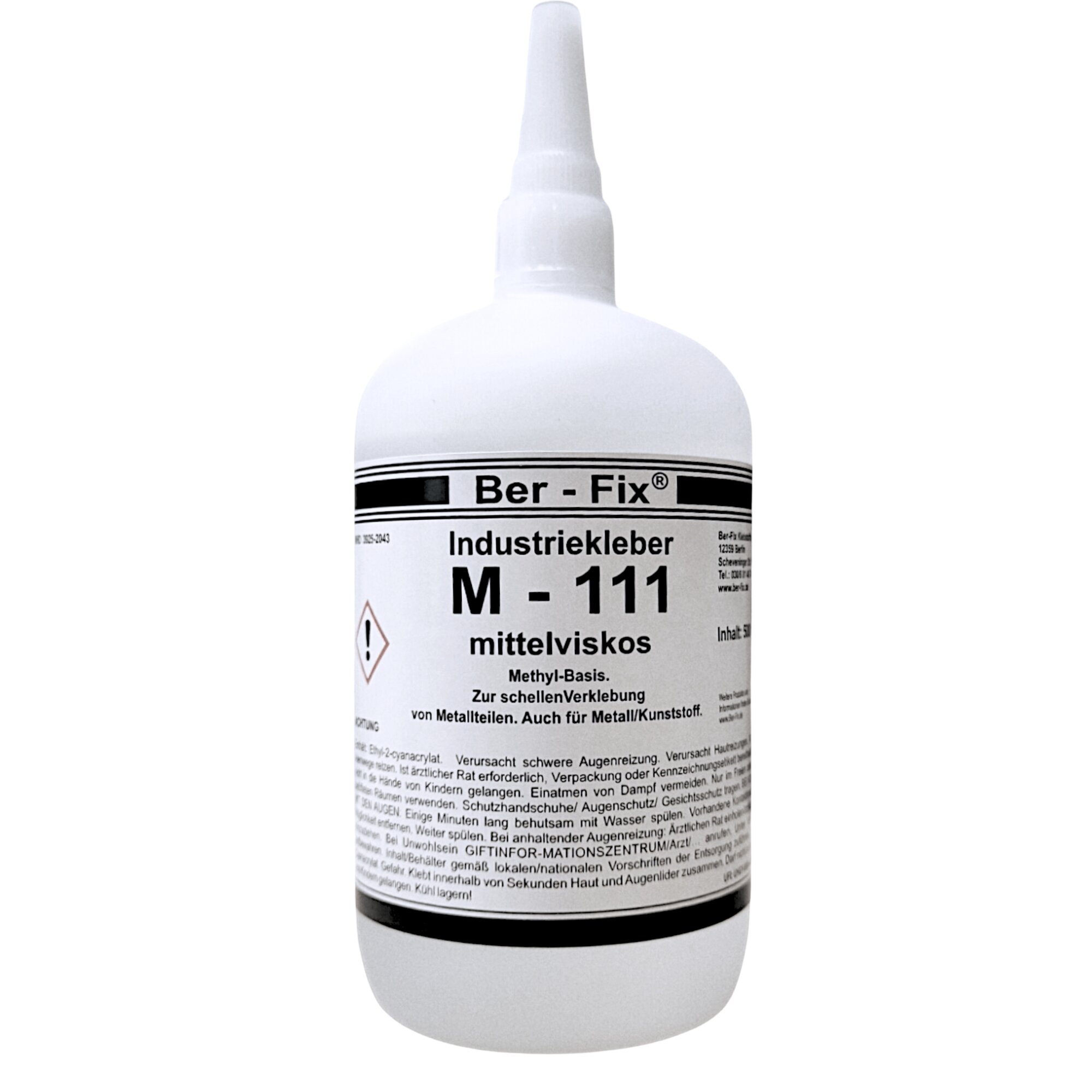 Ber-Fix® Industriekleber M111 500g 24x