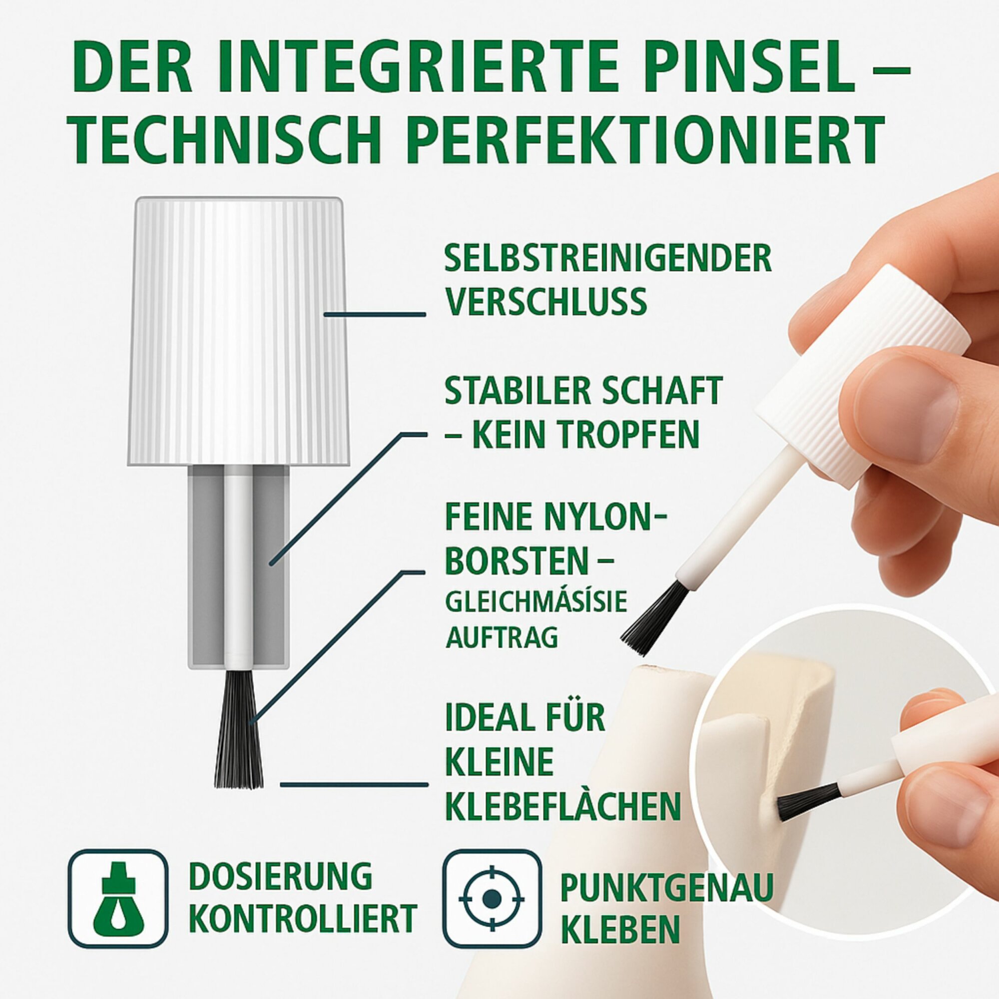 Ber-Fix® Industriekleber mit Pinsel 5g