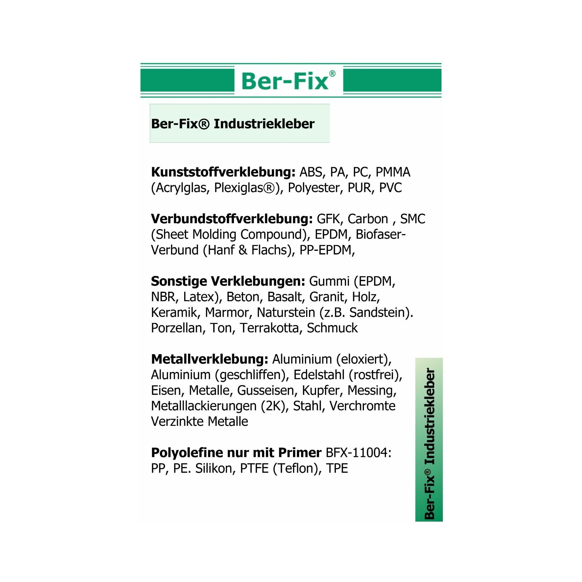 Ber-Fix® 5g Industriekleber (Röhrchen)