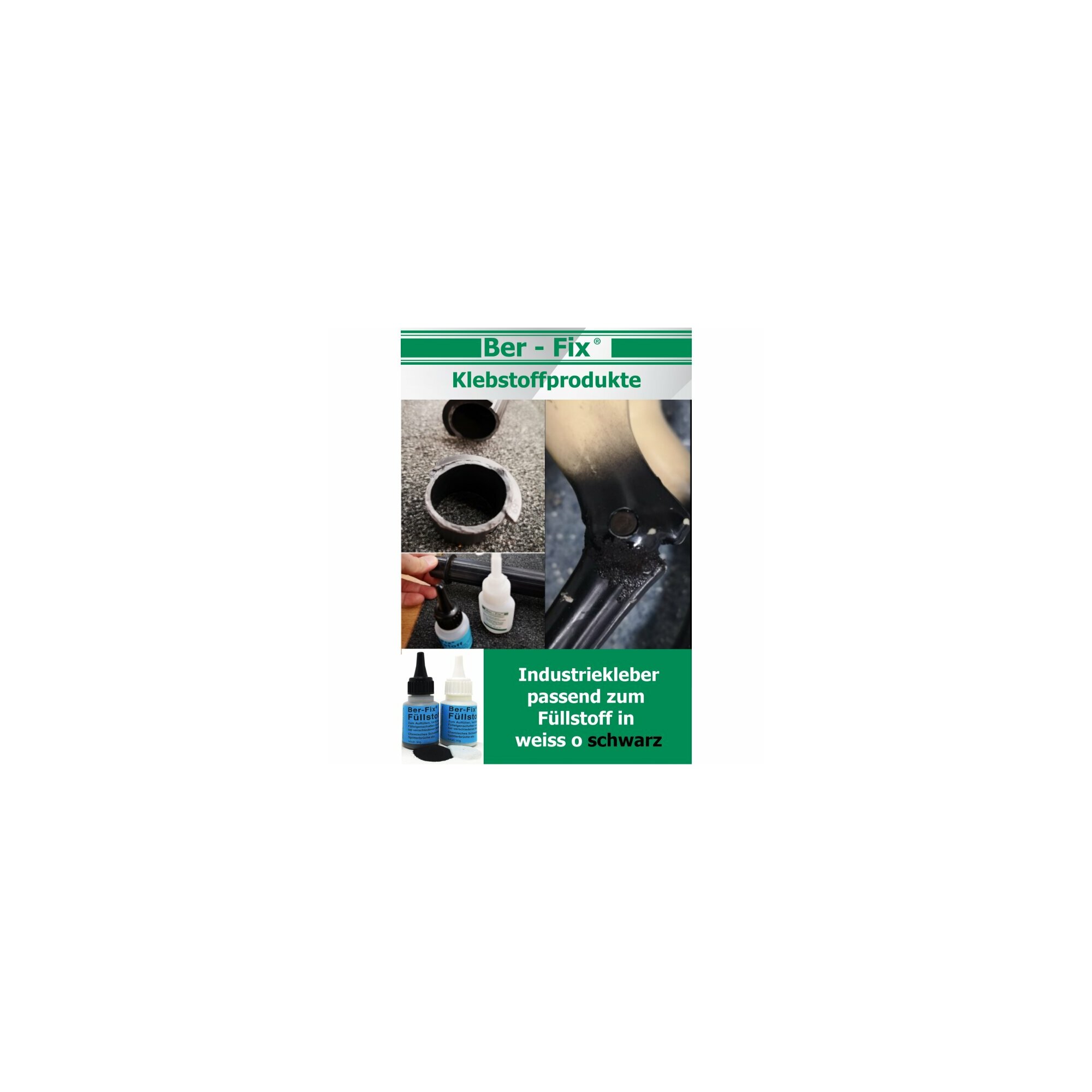 Ber-Fix® Füllstoff Weiß 60g 5x