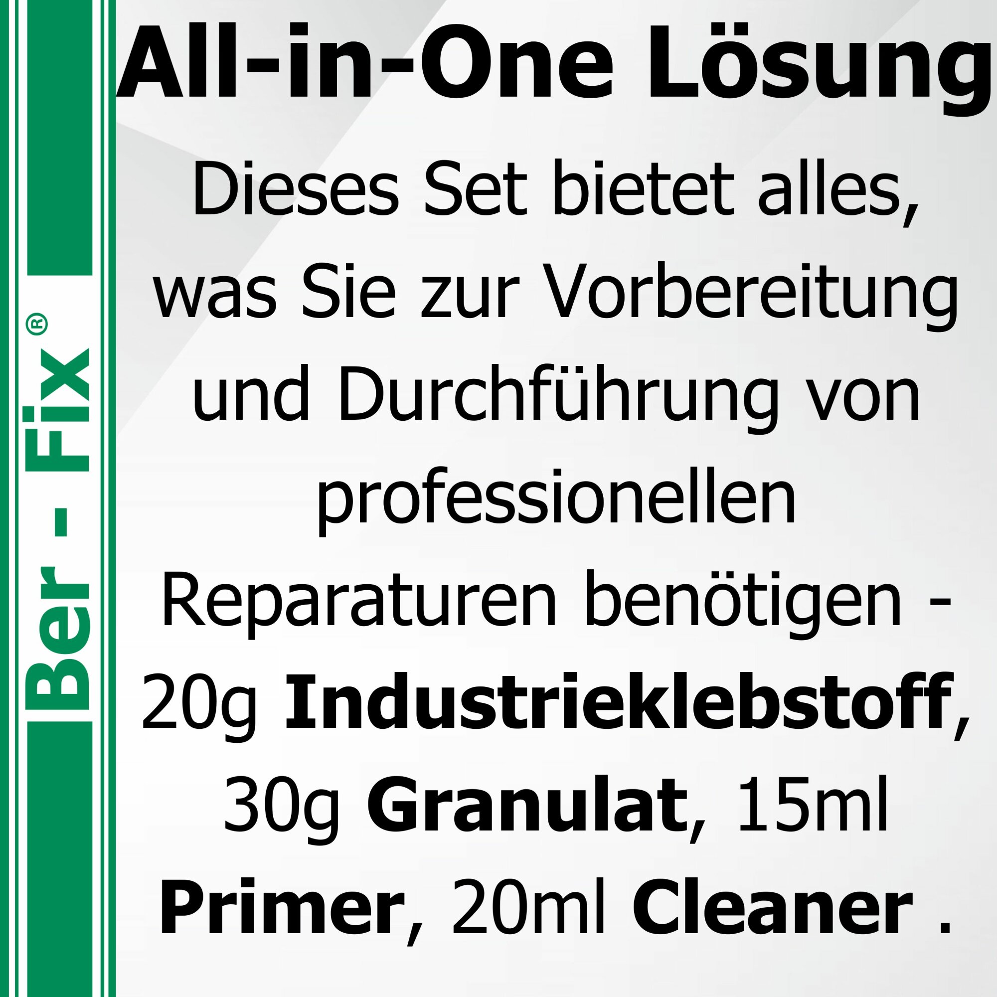 Ber-Fix® Primer-Füllstoff-Set Profi schwarz 10x