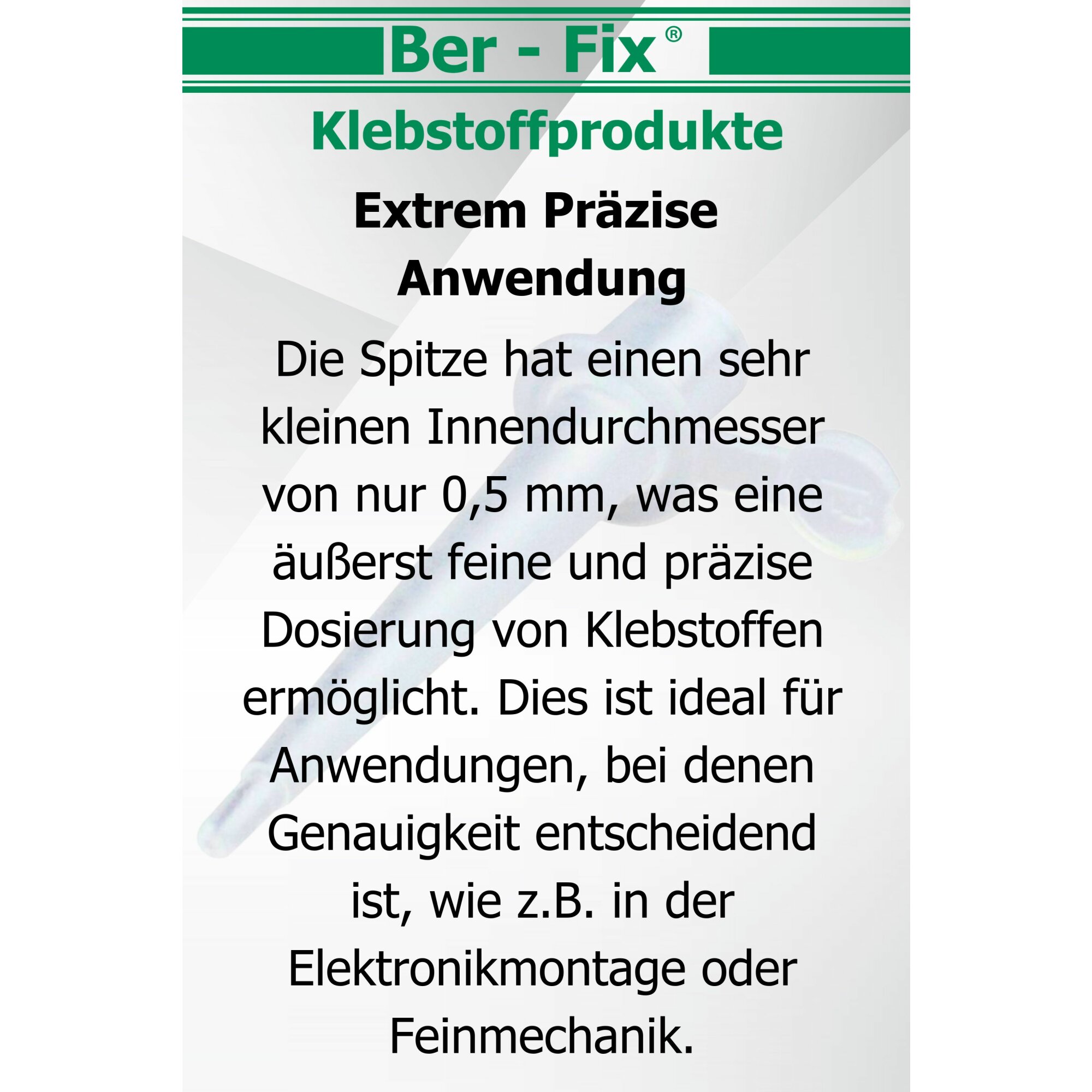 Ber-Fix® Dosierspitzen Set 30 Stück