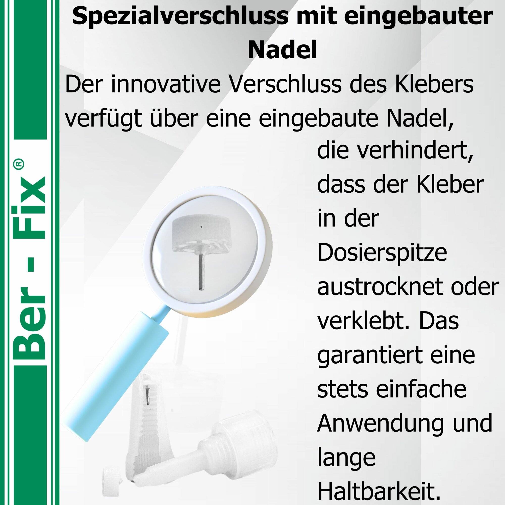 Ber-Fix® Kunststoffkleber-Set Standard – 20 g, Primer & Reiniger