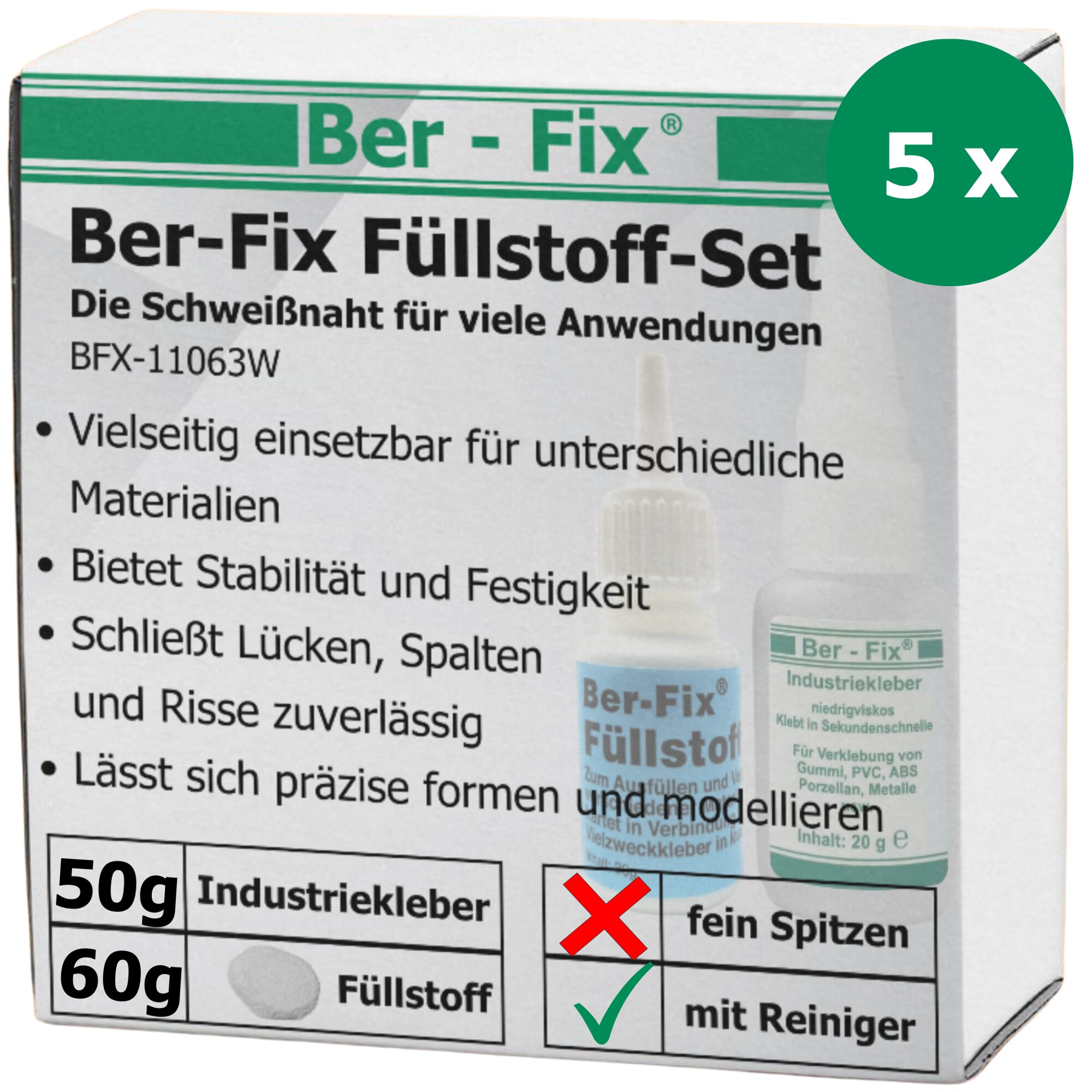 Ber-Fix® Füllstoff Set XL 5x