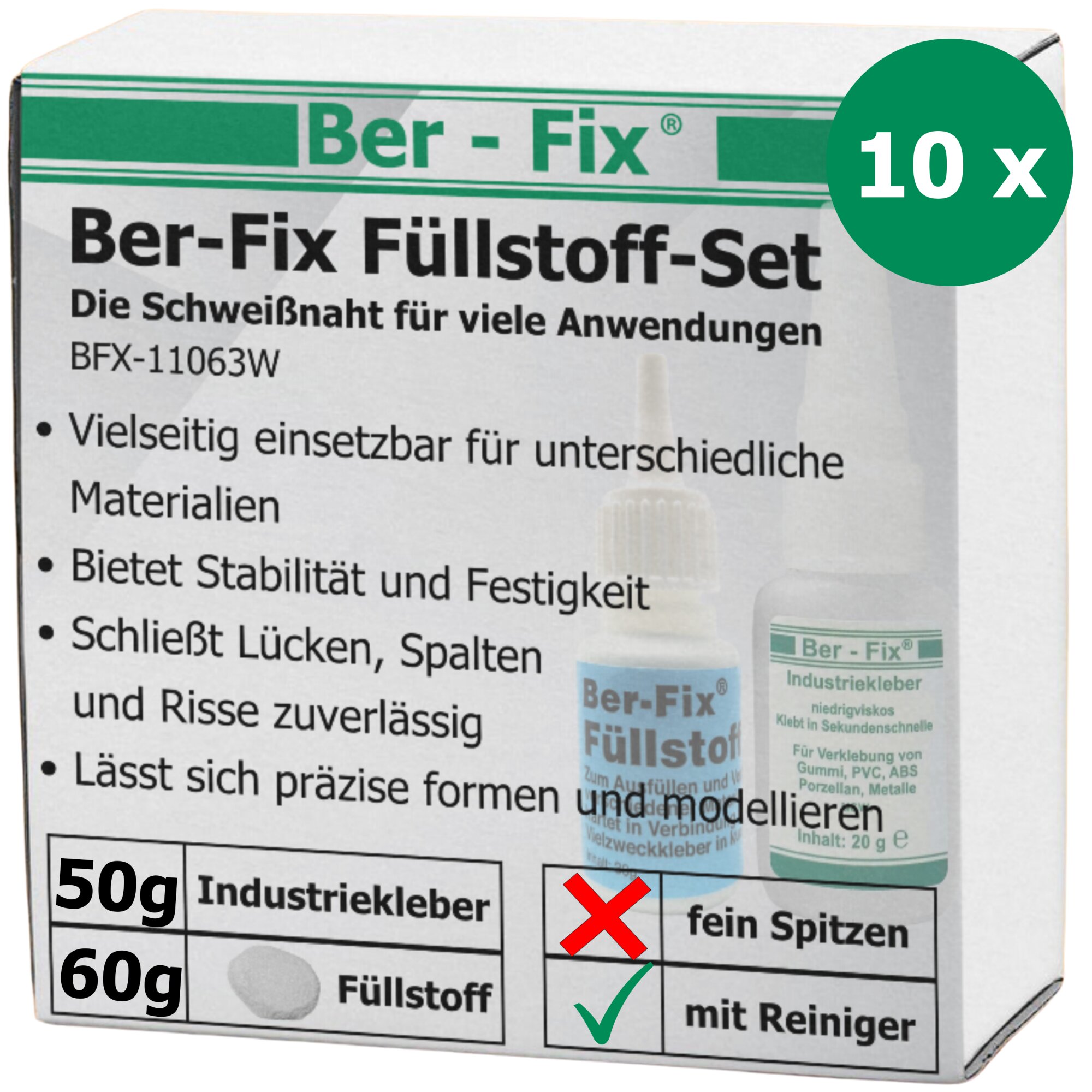 Ber-Fix® Füllstoff Set XL 10x