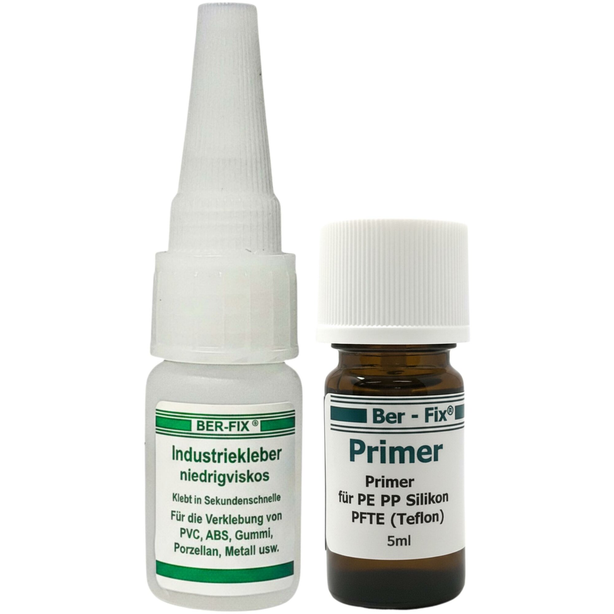 Ber-Fix® Kunststoffkleber-Set für PE & PP...