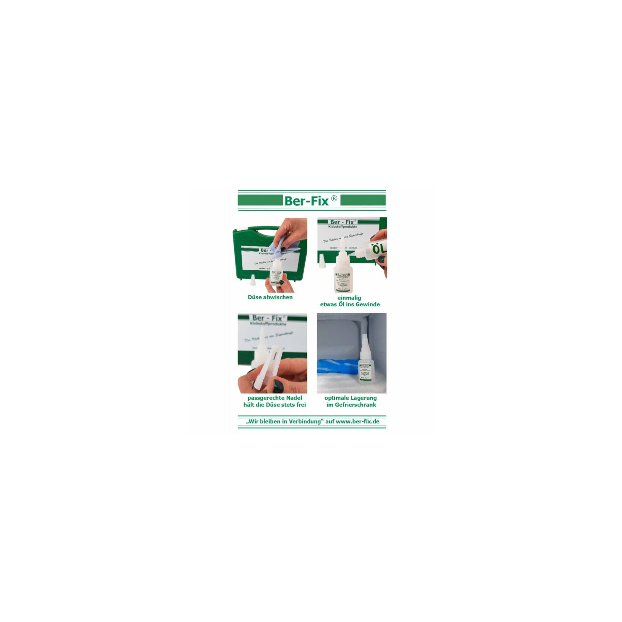Ber-Fix® Kunststoffkleber-Set für PE & PP – Variantenberatung