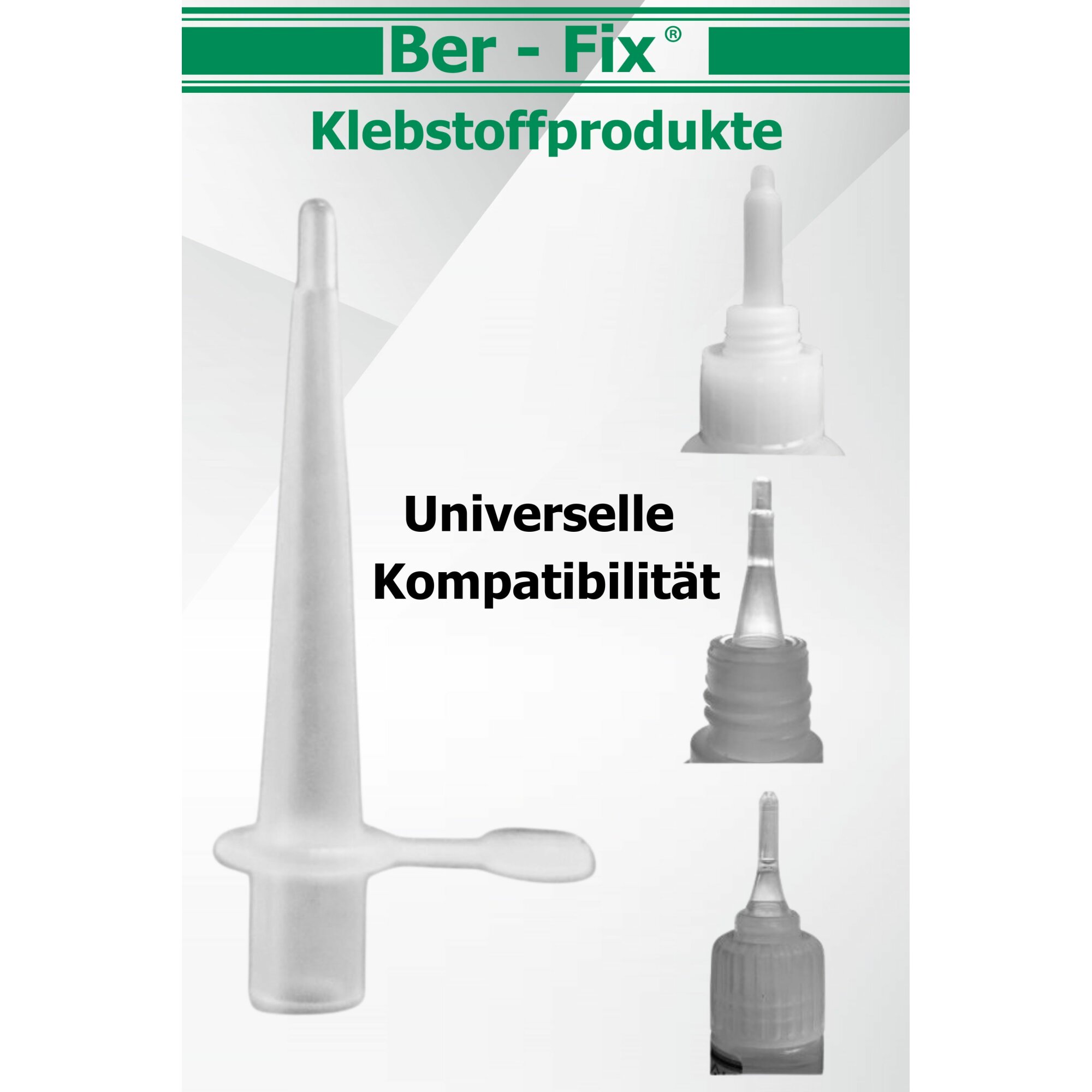 Ber-Fix® 3 Feindosierspitzen 0,5 mm für präzise Klebstoffdosierung