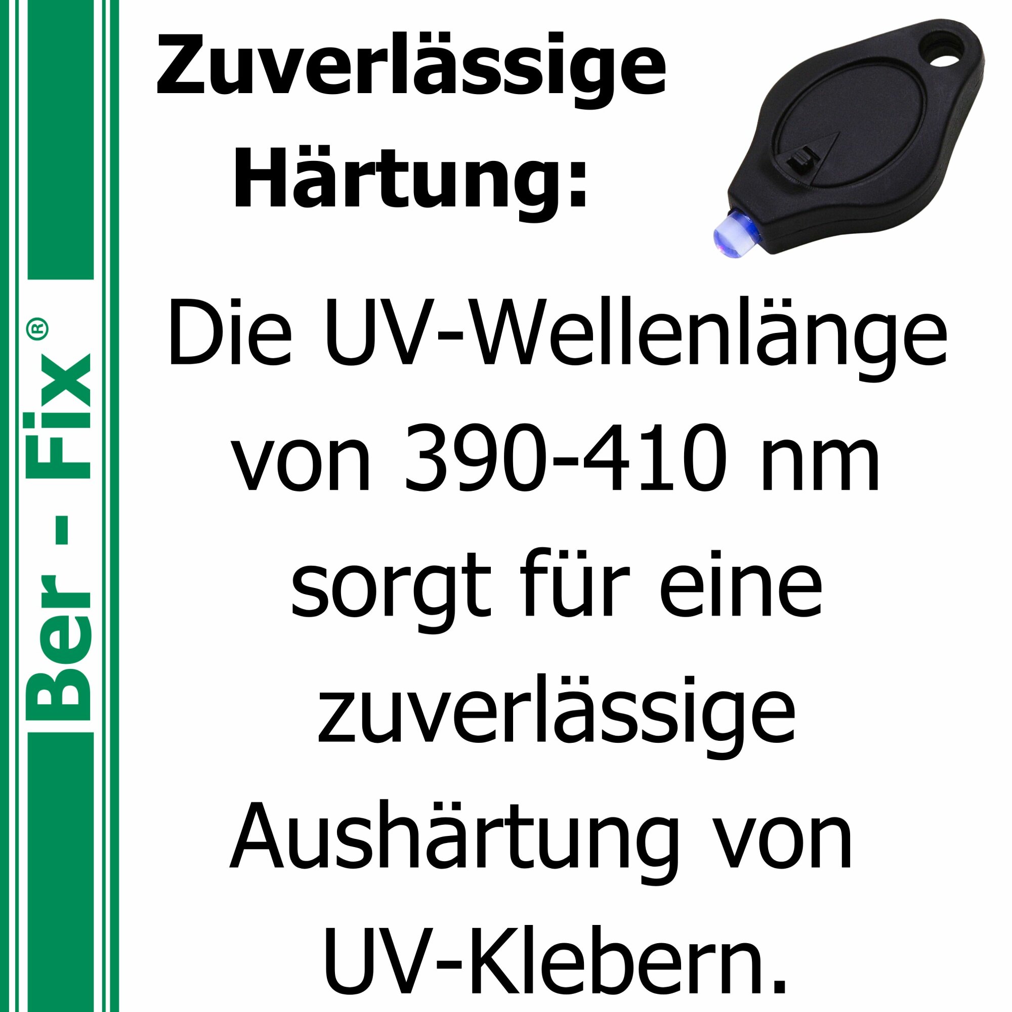 Ber-Fix® UV-Lampe 1 LED 5x