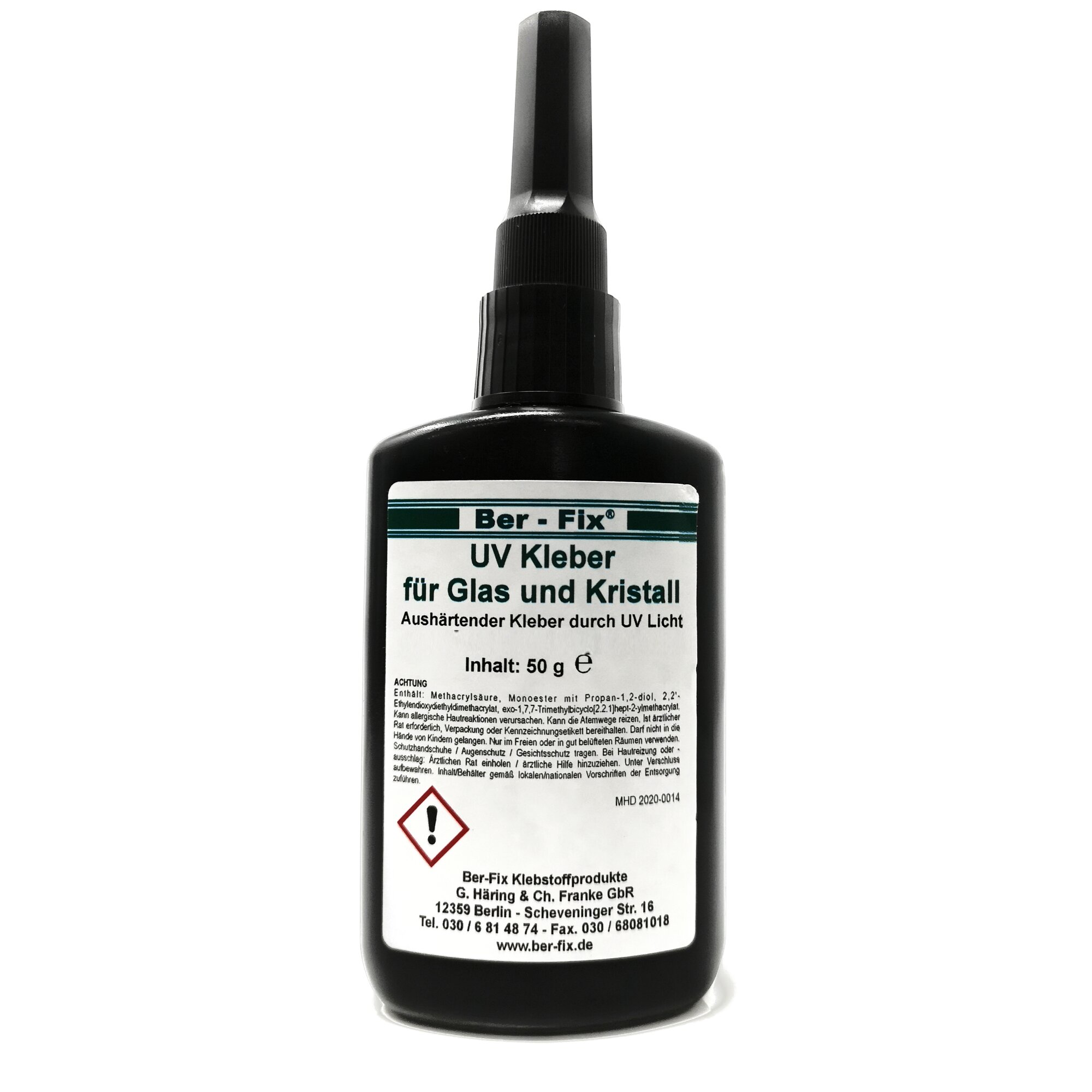 Ber-Fix® UV-Kleber niedrigviskos 50g – glasklar...