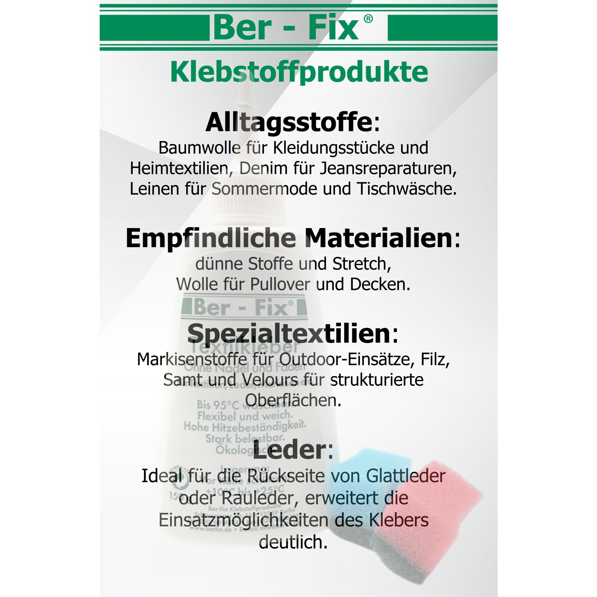 Ber-Fix® Textilkleber