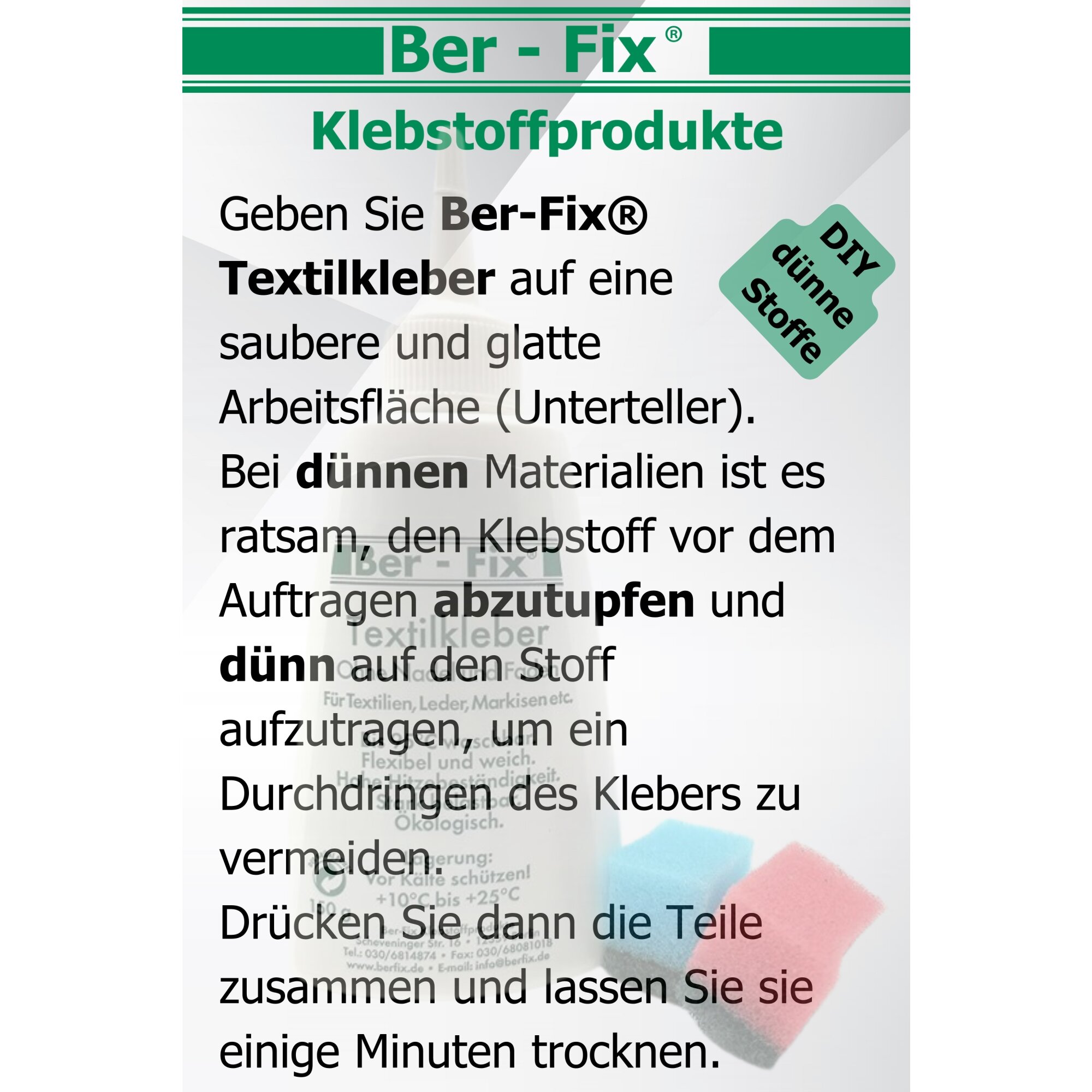 Ber-Fix® Textilkleber