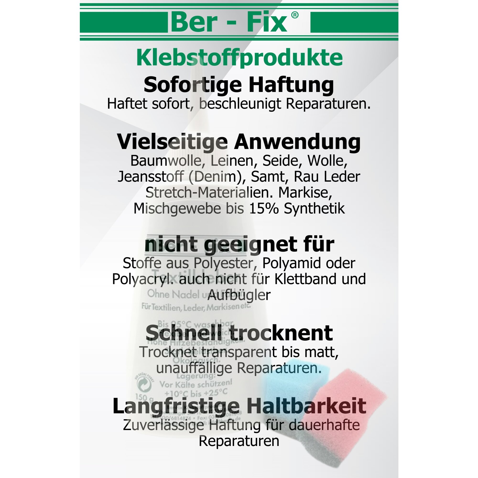 Ber-Fix® Textilkleber